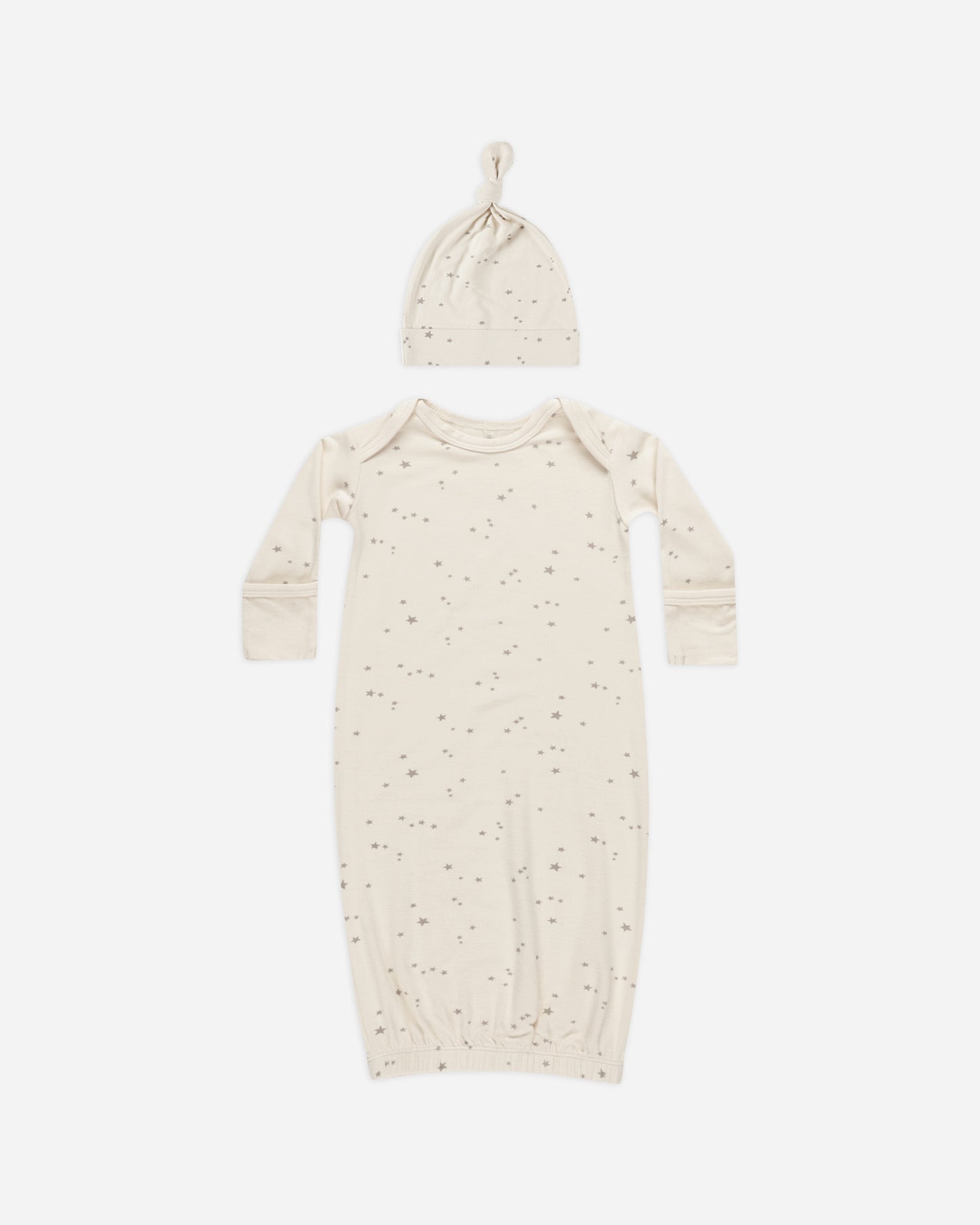 Bamboo Baby Gown + Hat Set || Twinkle