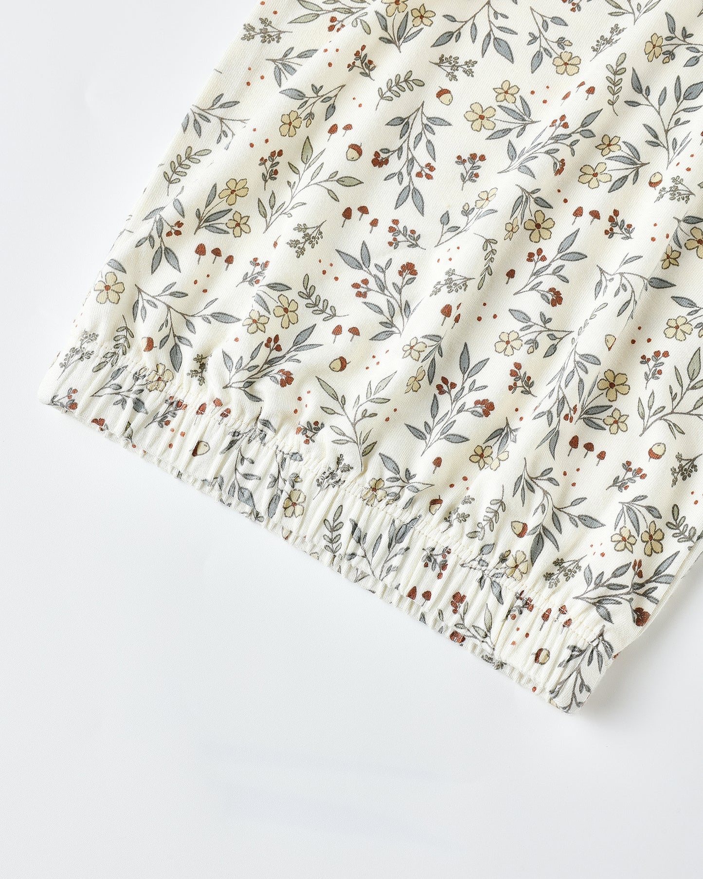 Bamboo Baby Gown + Hat Set || Woodland - Rylee + Cru | Kids Clothes | Trendy Baby Clothes | Modern Infant Outfits |