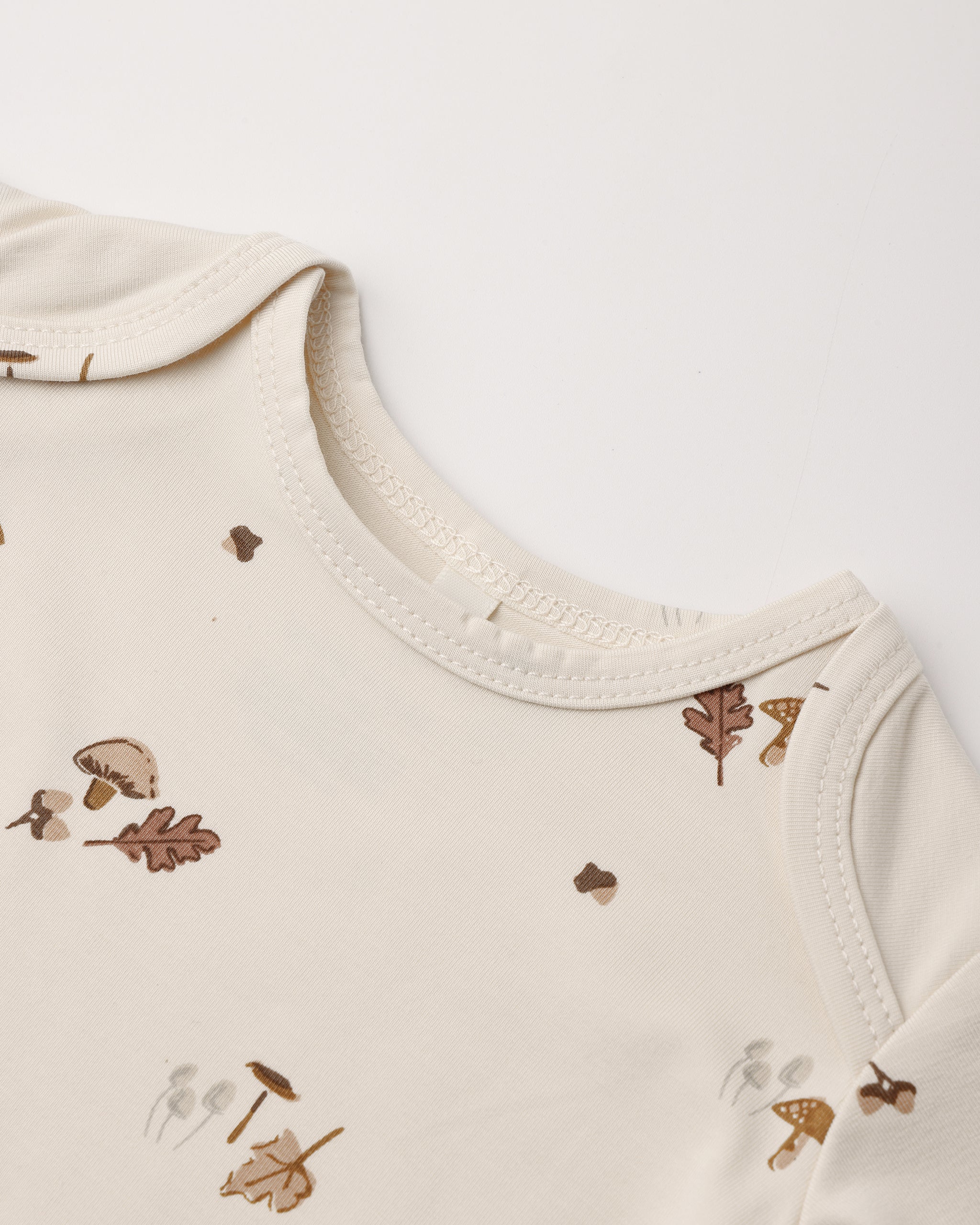 Bamboo Baby Gown + Hat Set Woodland - Rylee + Cru | Kids Clothes | Trendy Baby Clothes | Modern Infant Outfits |