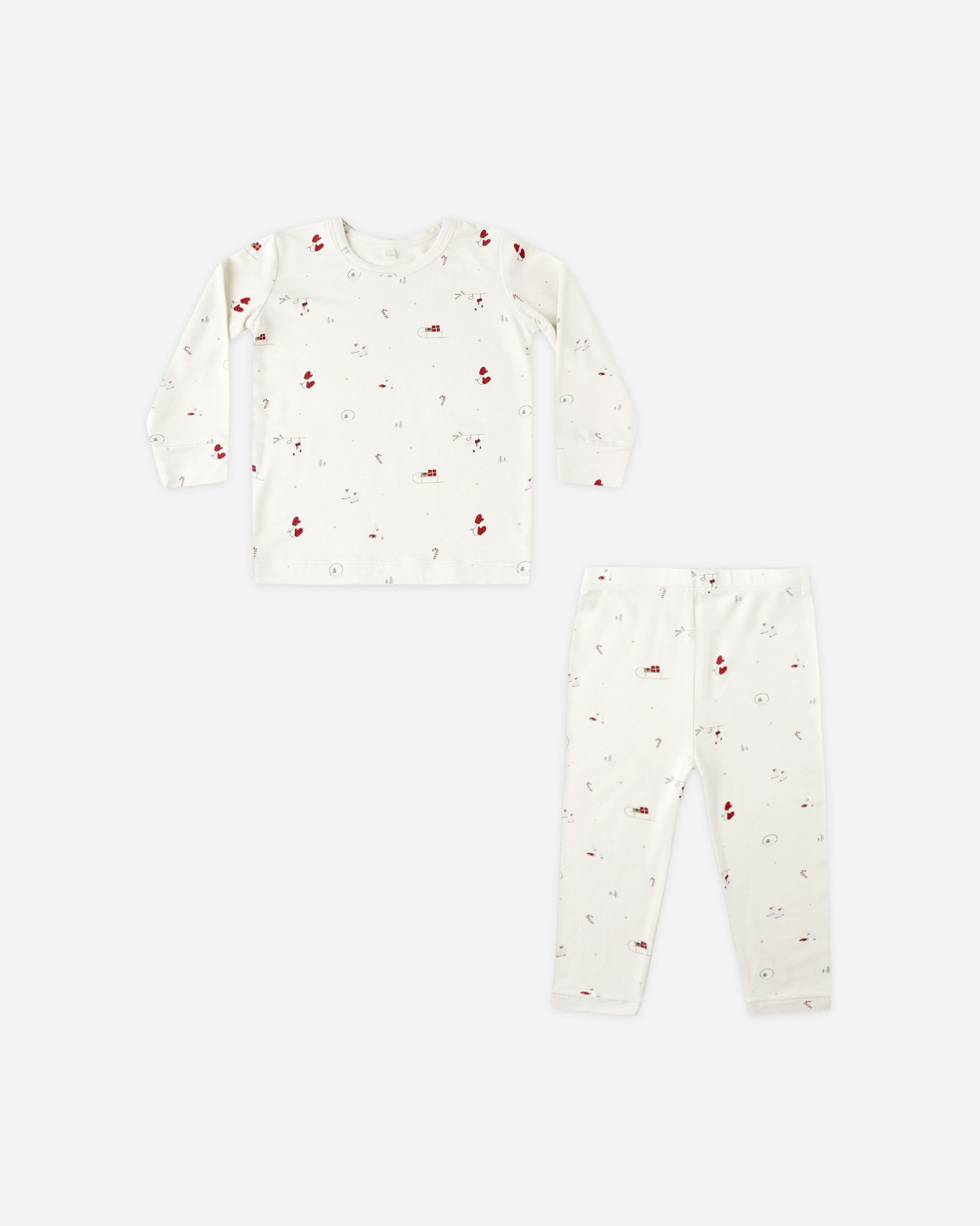 Bamboo Pajama Set || Winter Wonderland - Rylee + Cru | Kids Clothes | Trendy Baby Clothes | Modern Infant Outfits |
