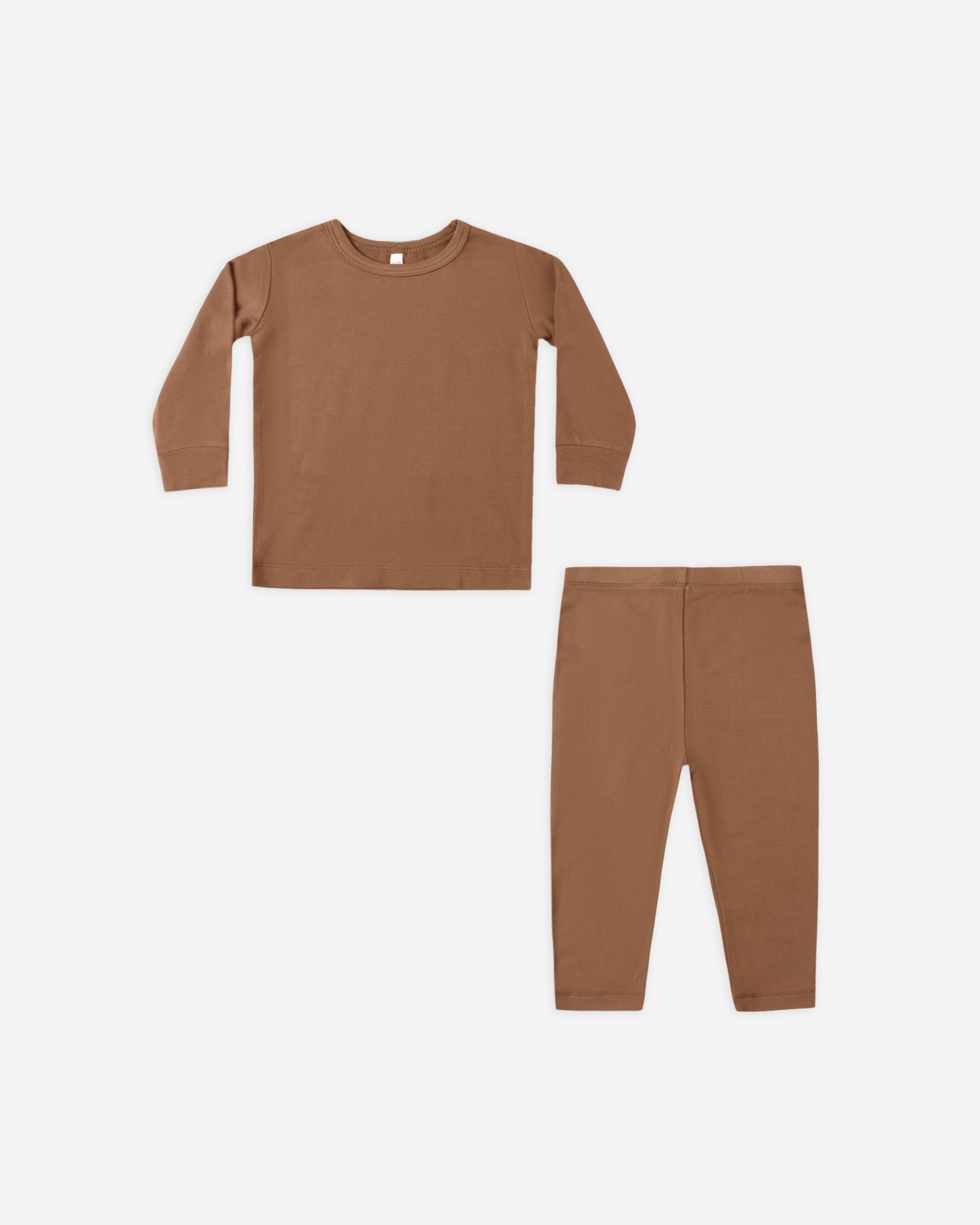 Bamboo Pajama Set || Cedar - Rylee + Cru | Kids Clothes | Trendy Baby Clothes | Modern Infant Outfits |