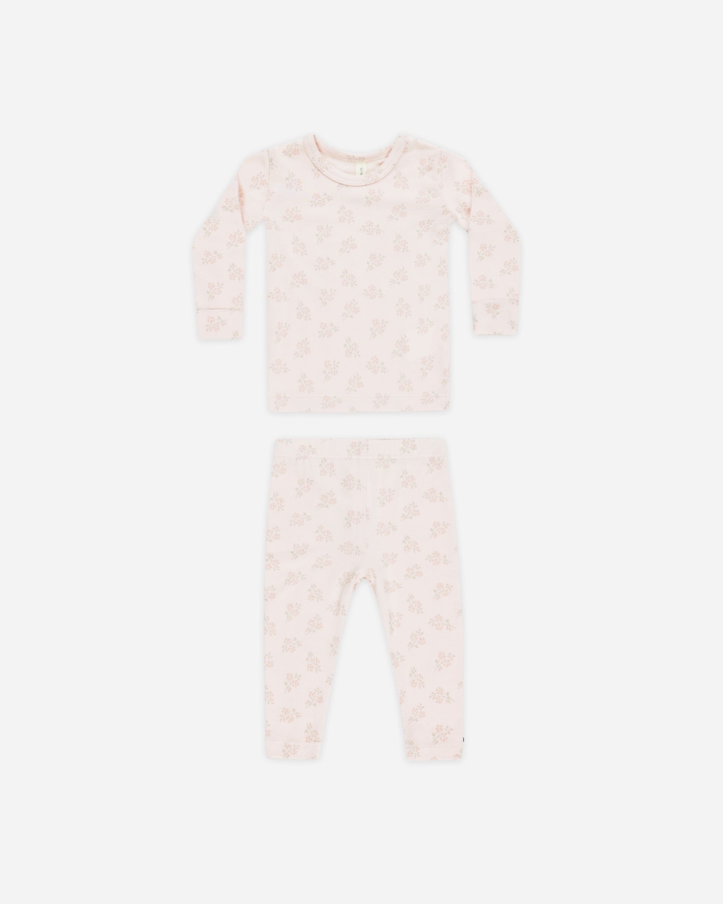 Modal Pajama Set || Pink Blossom - Rylee + Cru | Kids Clothes | Trendy Baby Clothes | Modern Infant Outfits |
