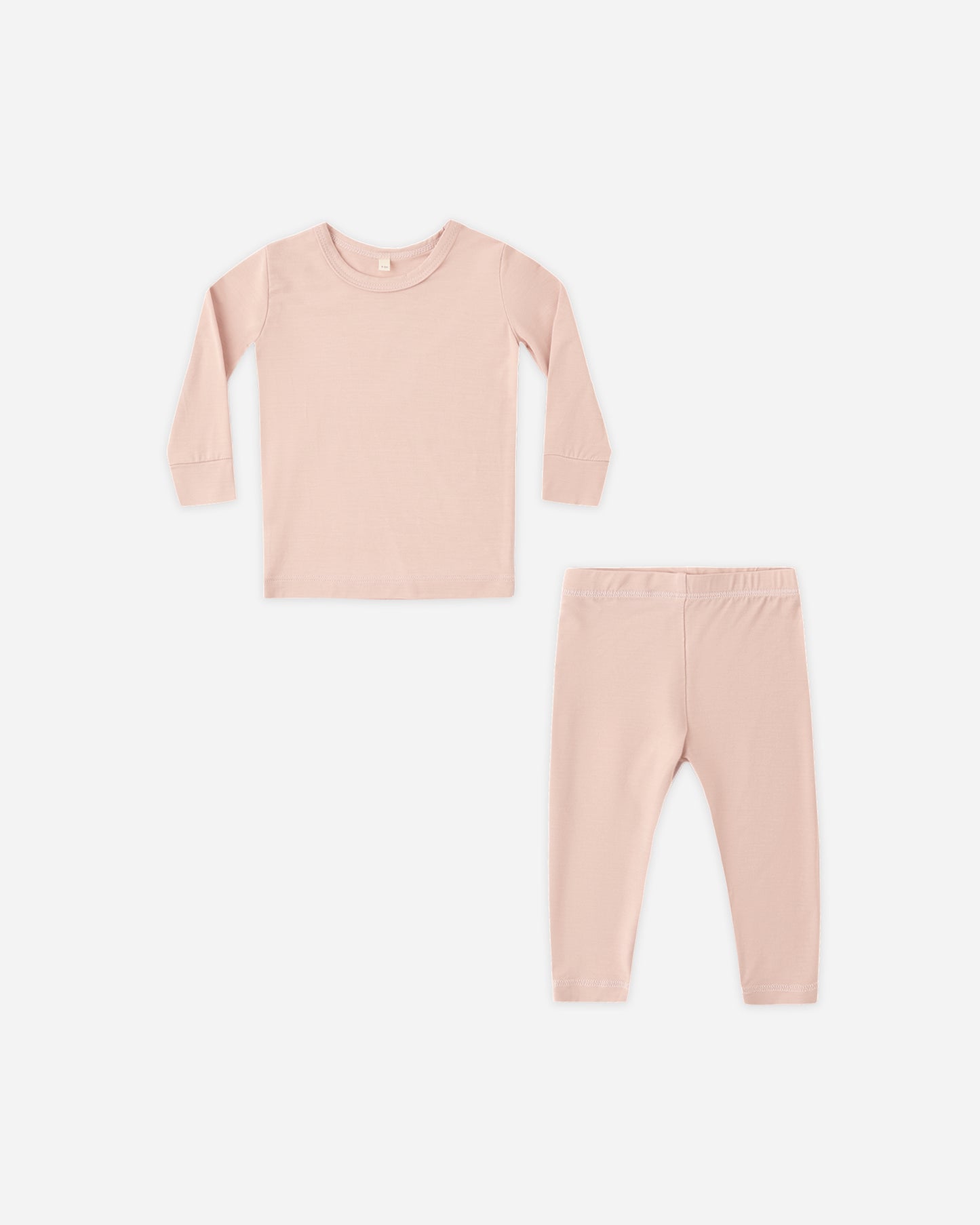 Bamboo Pajama Set Dusty Rose - Rylee + Cru | Kids Clothes | Trendy Baby Clothes | Modern Infant Outfits |