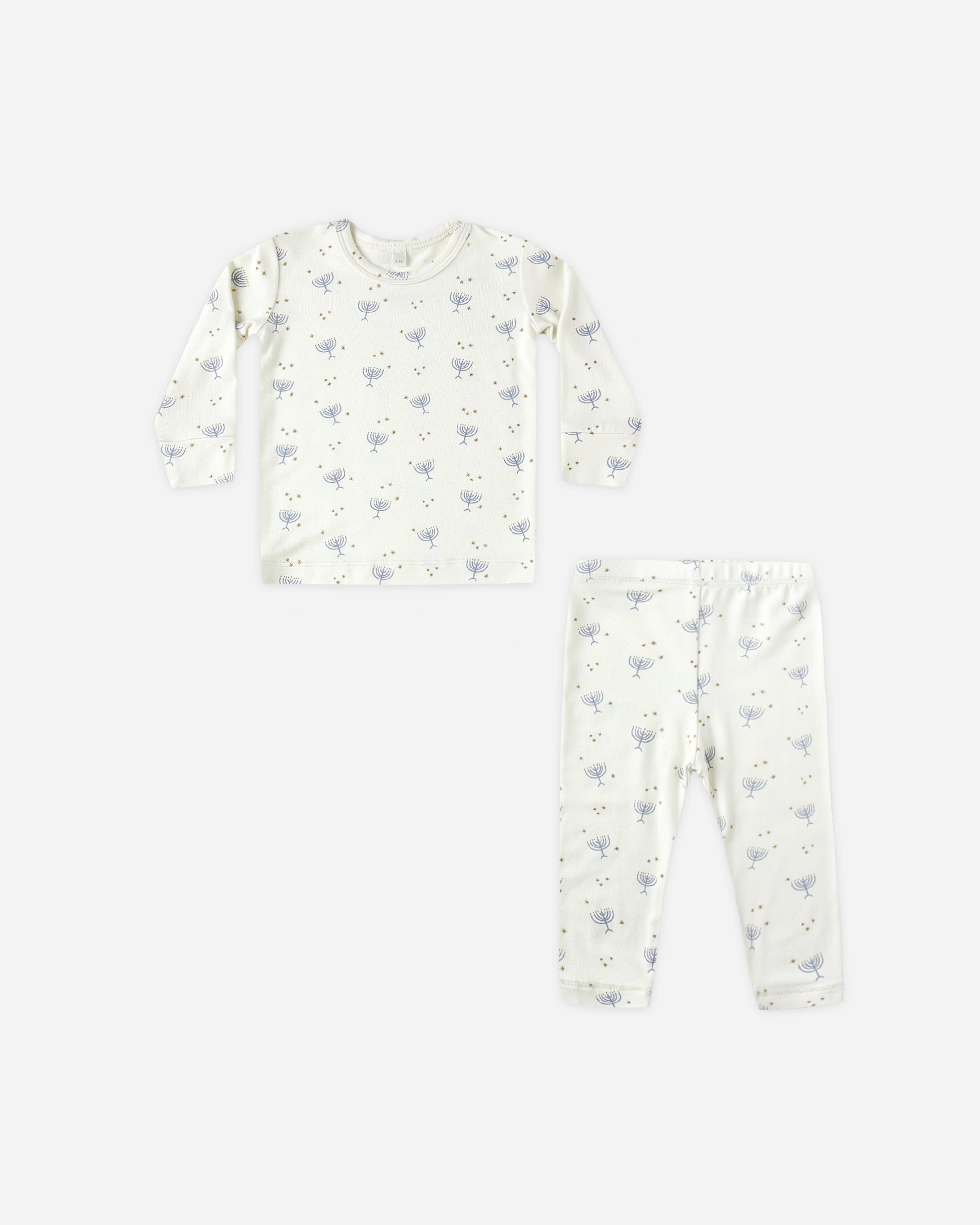 Bamboo Pajama Set || Hanukkah - Rylee + Cru | Kids Clothes | Trendy Baby Clothes | Modern Infant Outfits |