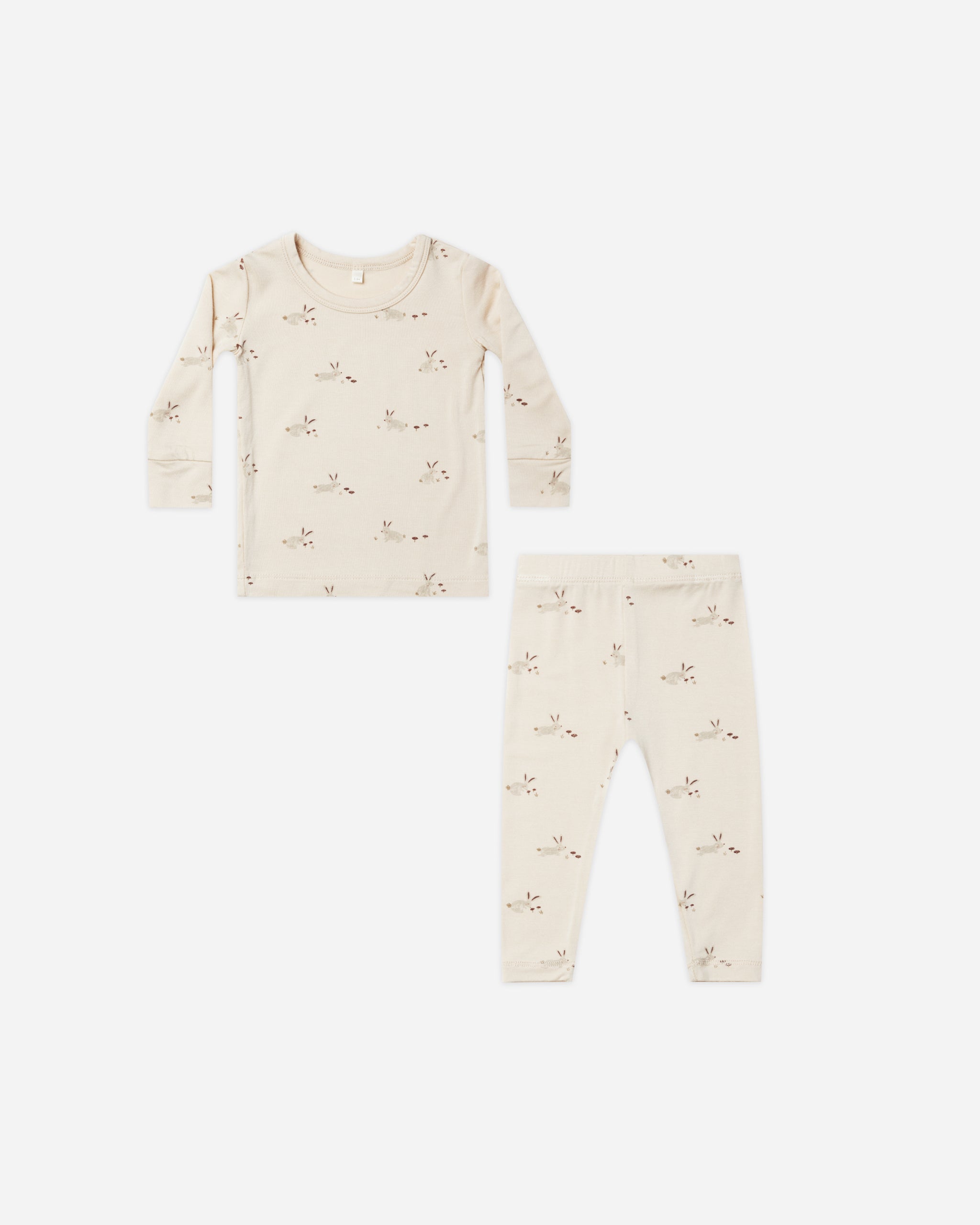Bamboo Pajama Set || Bunnies - Rylee + Cru | Kids Clothes | Trendy Baby Clothes | Modern Infant Outfits |