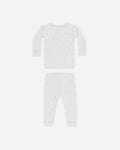 Modal Pajama Set || Stars Fog - Rylee + Cru | Kids Clothes | Trendy Baby Clothes | Modern Infant Outfits |