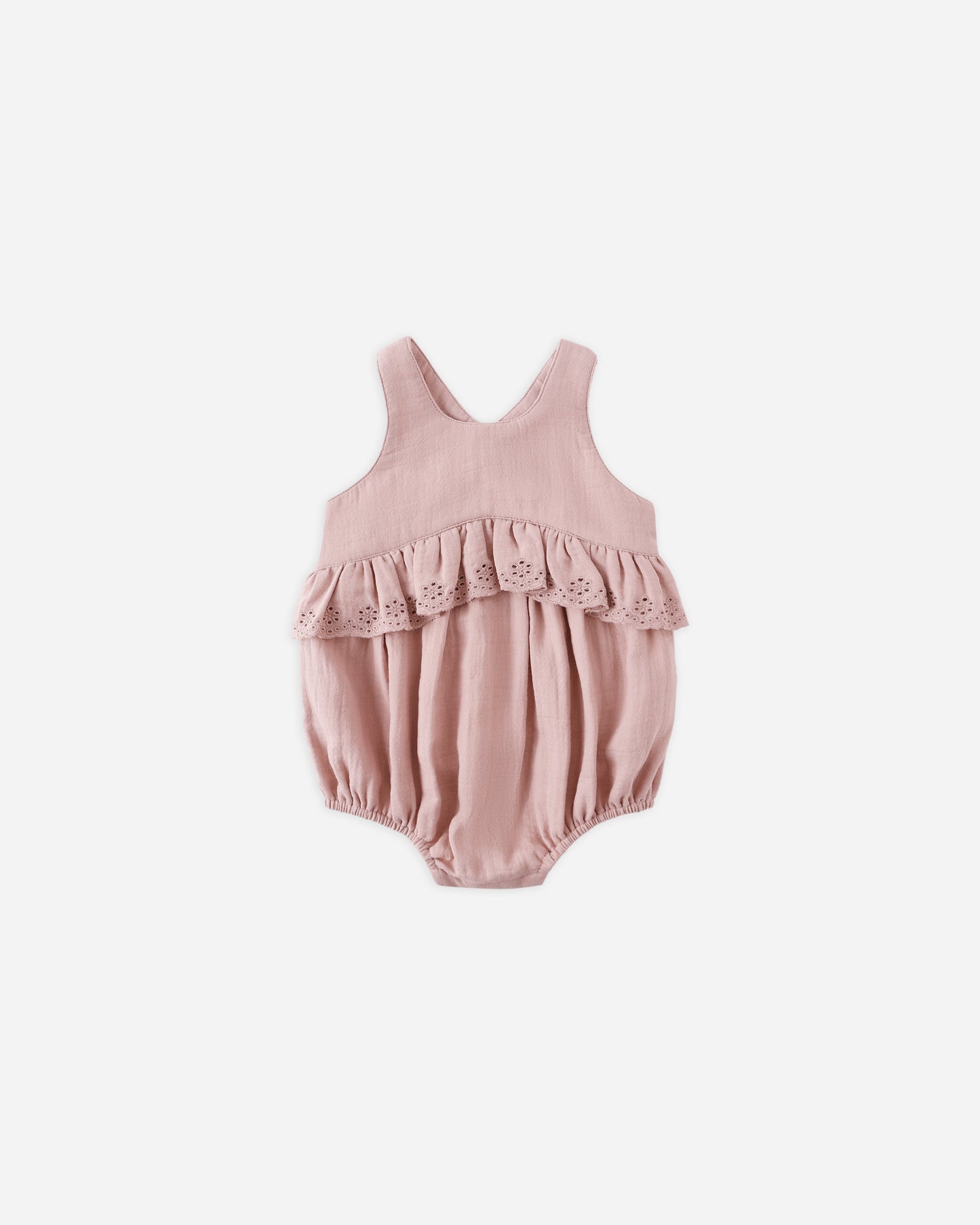 Penny Romper Mauve - Rylee + Cru | Kids Clothes | Trendy Baby Clothes | Modern Infant Outfits |