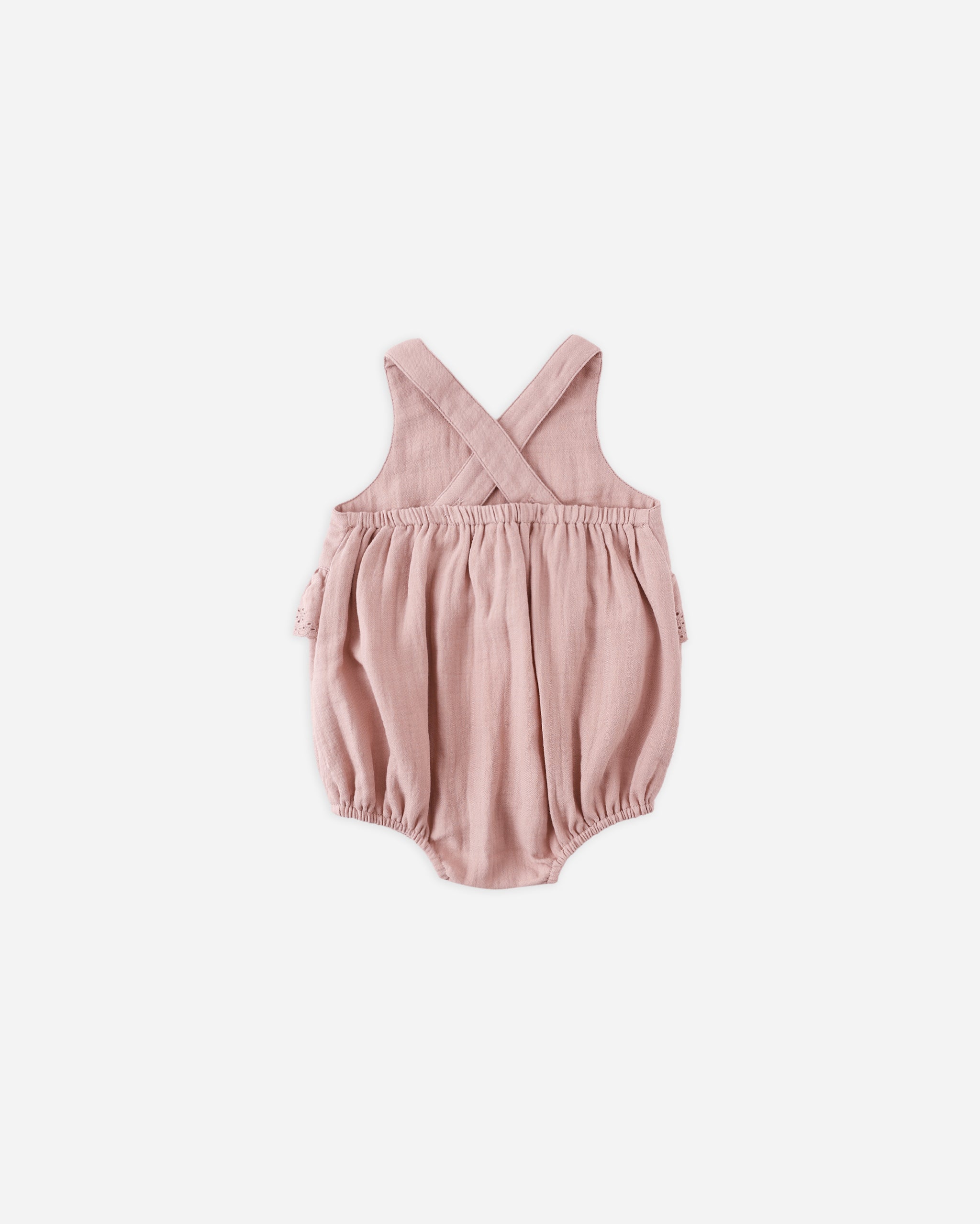 Penny Romper Mauve - Rylee + Cru | Kids Clothes | Trendy Baby Clothes | Modern Infant Outfits |