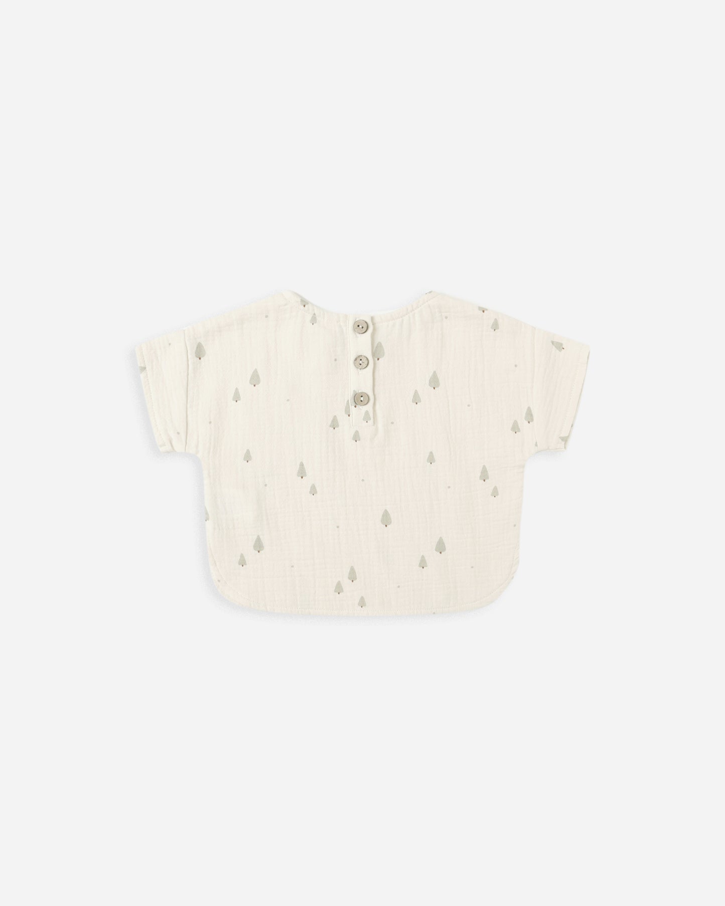 Woven Boxy Top || Trees - Rylee + Cru | Kids Clothes | Trendy Baby Clothes | Modern Infant Outfits |