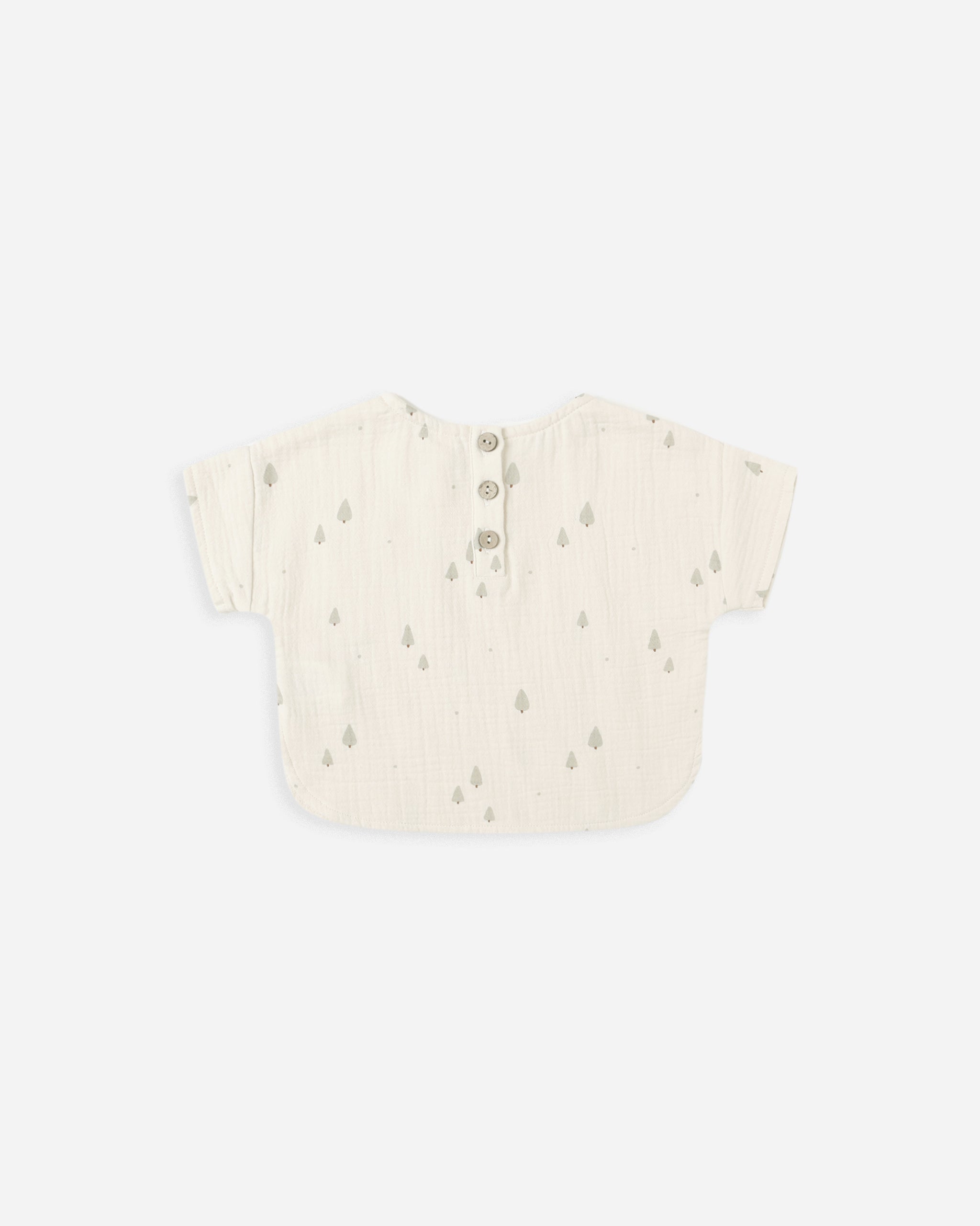 Woven Boxy Top || Trees - Rylee + Cru | Kids Clothes | Trendy Baby Clothes | Modern Infant Outfits |