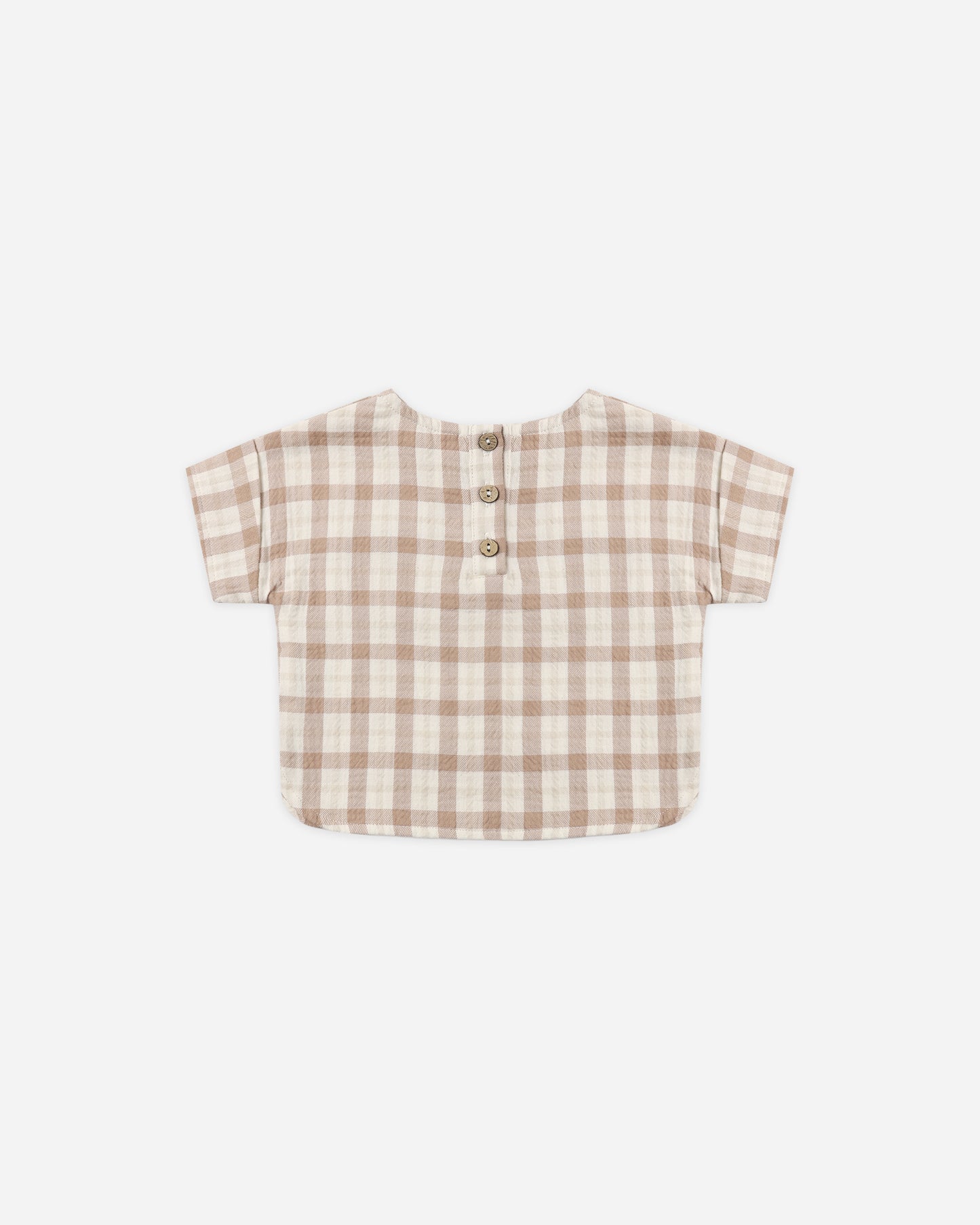 Woven Boxy Top Rustic Plaid - Rylee + Cru | Kids Clothes | Trendy Baby Clothes | Modern Infant Outfits |