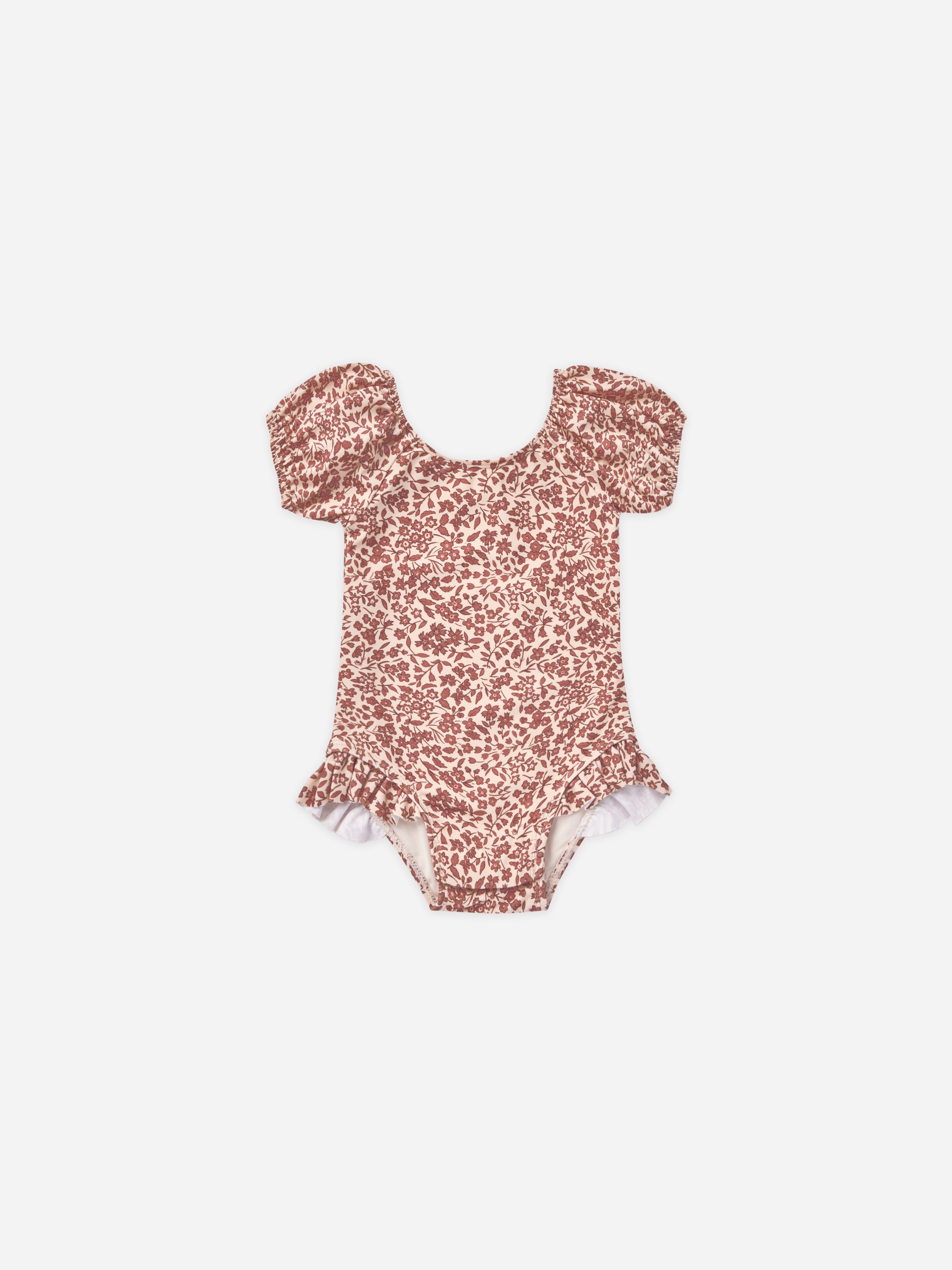 Catalina One-Piece Swimsuit || Flower Field - Rylee + Cru | Kids Clothes | Trendy Baby Clothes | Modern Infant Outfits |