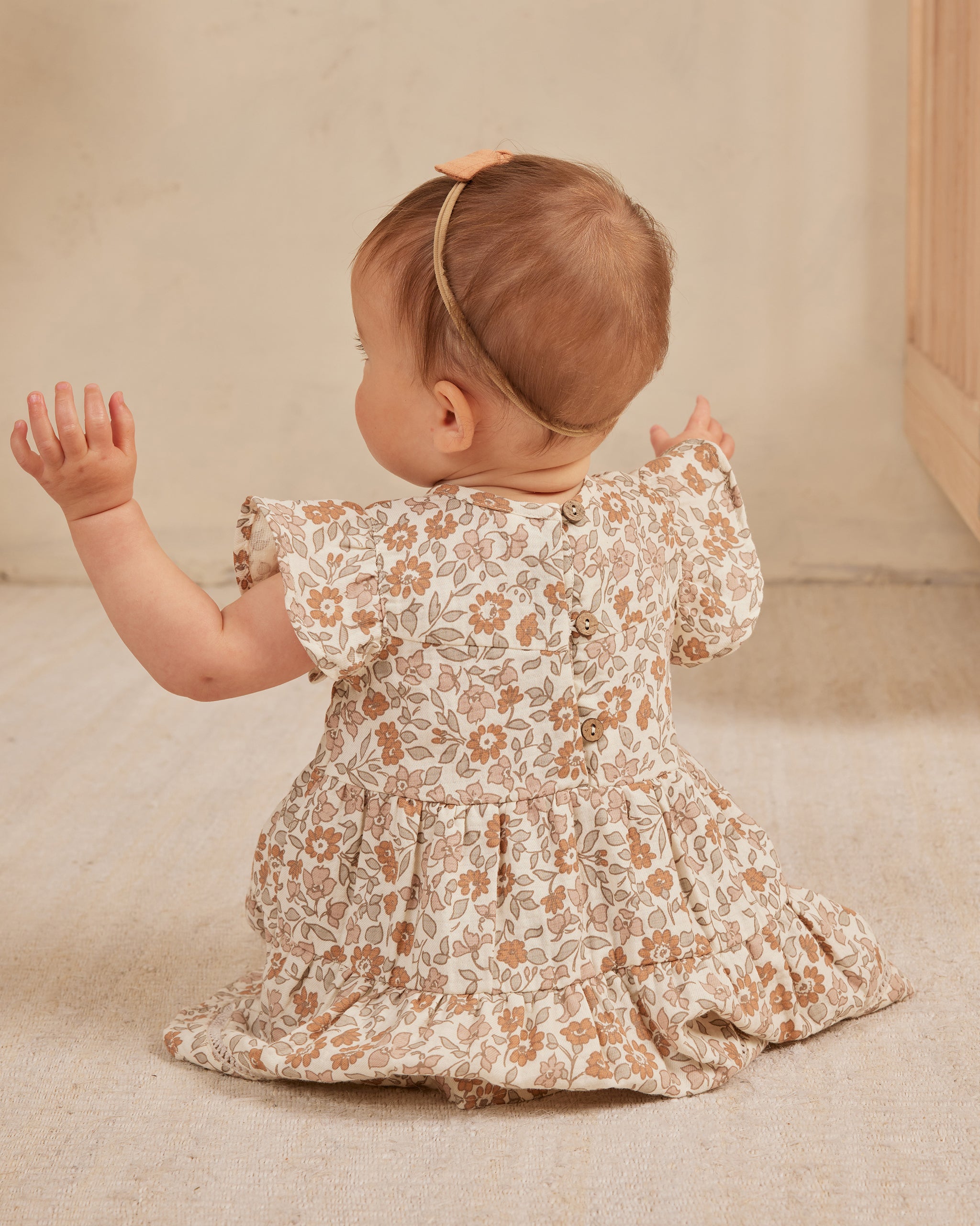Lily Dress || Garden - Rylee + Cru | Kids Clothes | Trendy Baby Clothes | Modern Infant Outfits |