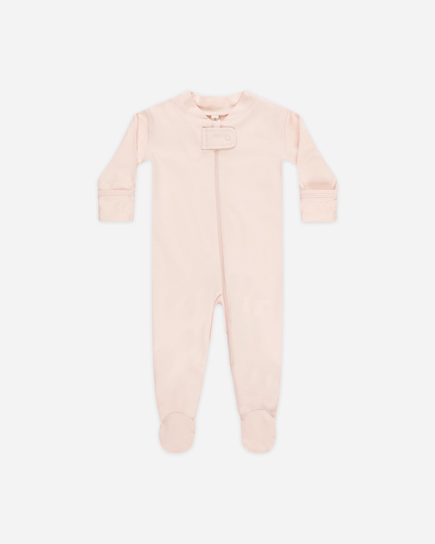 Zip Longsleeve Sleeper Footie || Petal - Rylee + Cru | Kids Clothes | Trendy Baby Clothes | Modern Infant Outfits |
