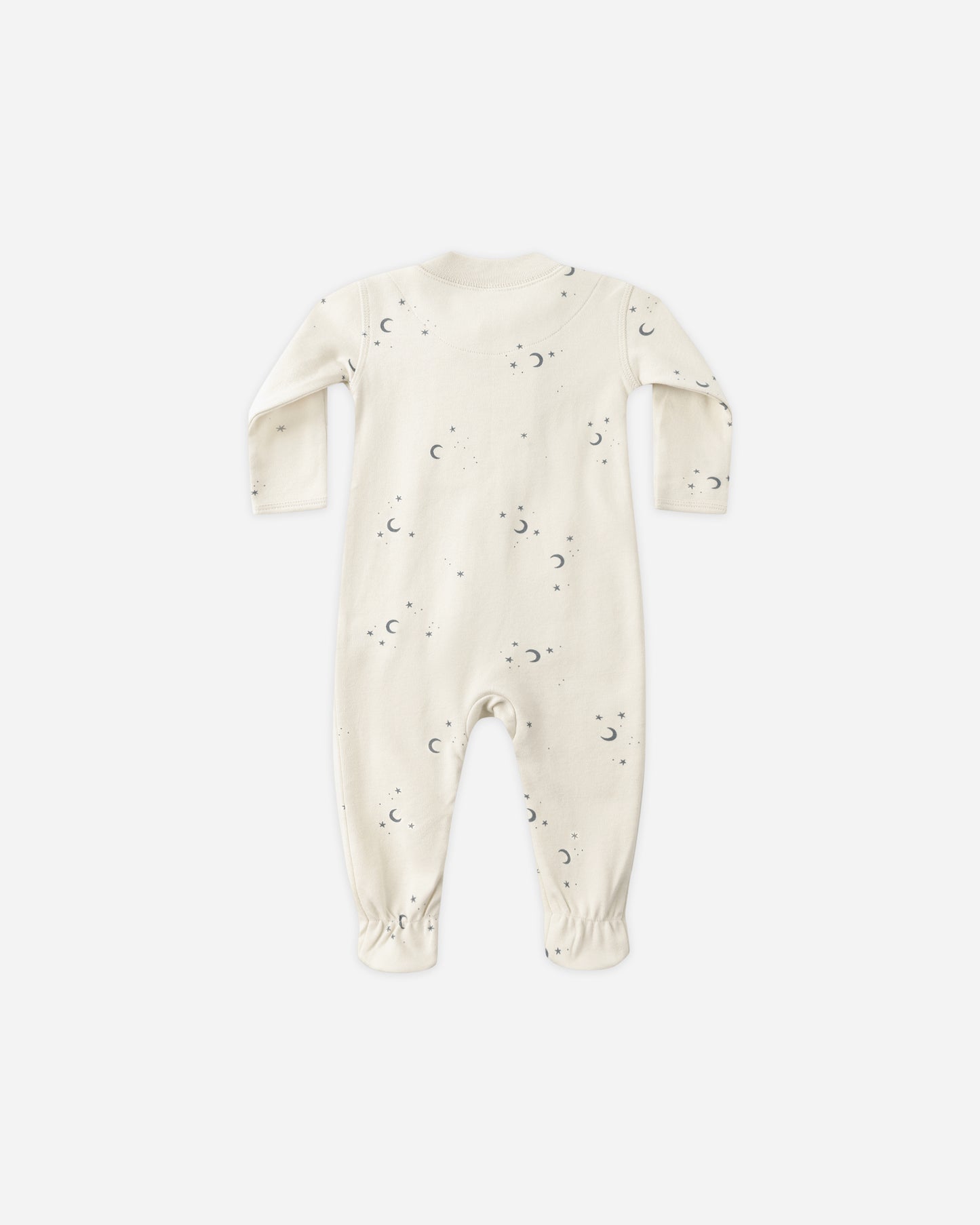 Zip Long Sleeve Sleeper Footie || Moons - Rylee + Cru | Kids Clothes | Trendy Baby Clothes | Modern Infant Outfits |