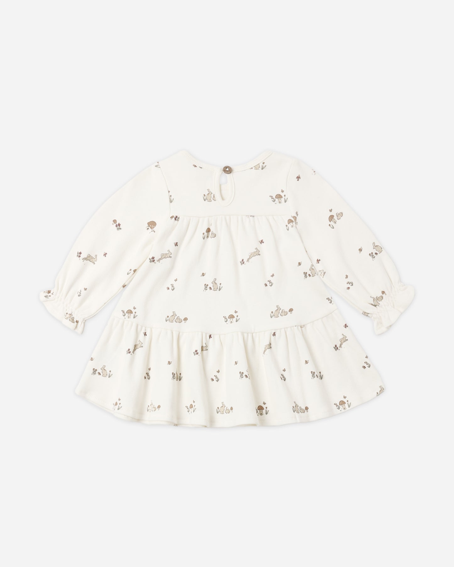 Tiered Jersey Dress Bunnies - Rylee + Cru | Kids Clothes | Trendy Baby Clothes | Modern Infant Outfits |