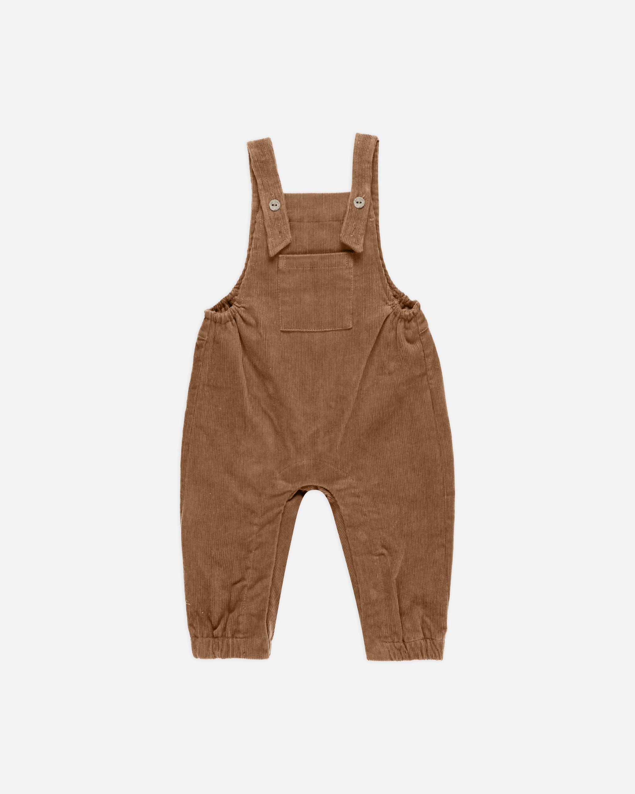 Corduroy Baby Overalls || Cinnamon