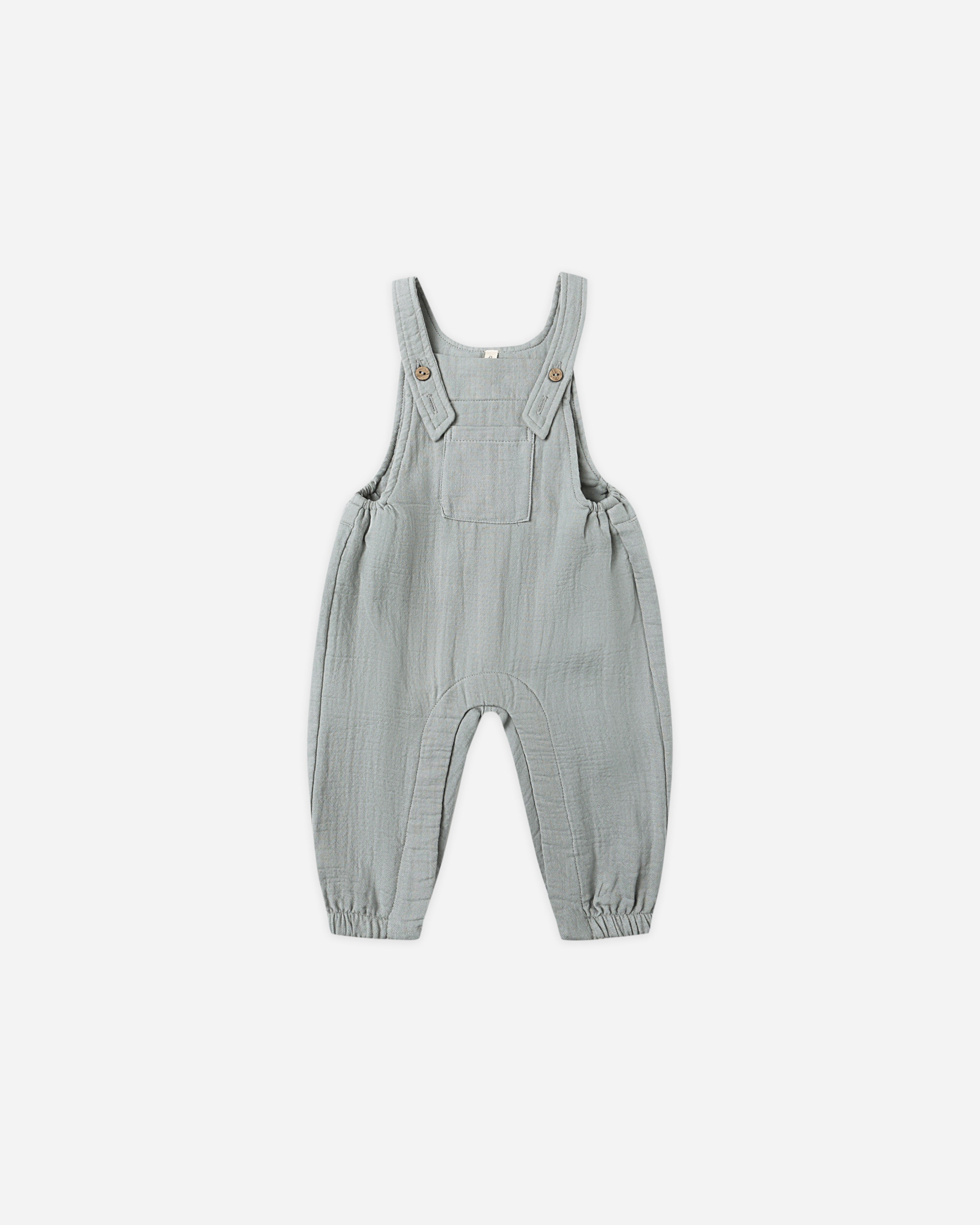 Baby Overall || Steel Blue - Rylee + Cru | Kids Clothes | Trendy Baby Clothes | Modern Infant Outfits |