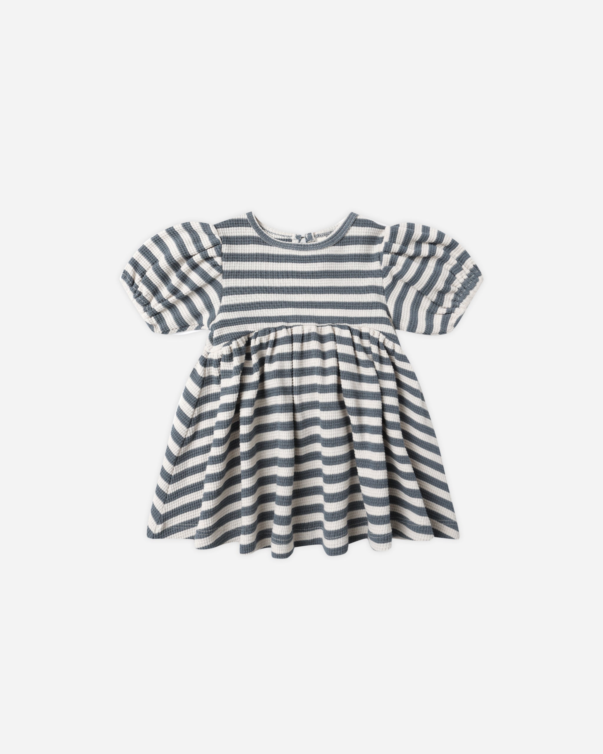 Darla Dress || Ocean Stripe - Rylee + Cru | Kids Clothes | Trendy Baby Clothes | Modern Infant Outfits |