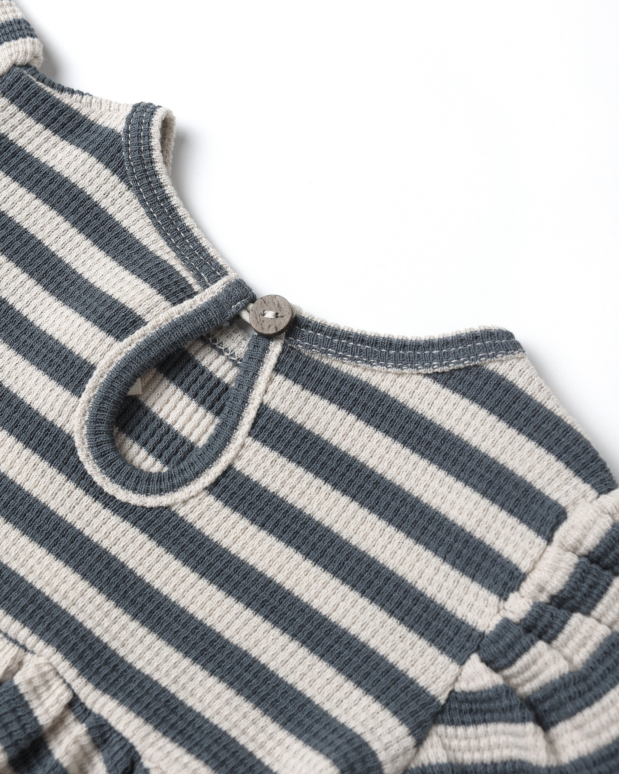 Darla Dress || Ocean Stripe - Rylee + Cru | Kids Clothes | Trendy Baby Clothes | Modern Infant Outfits |