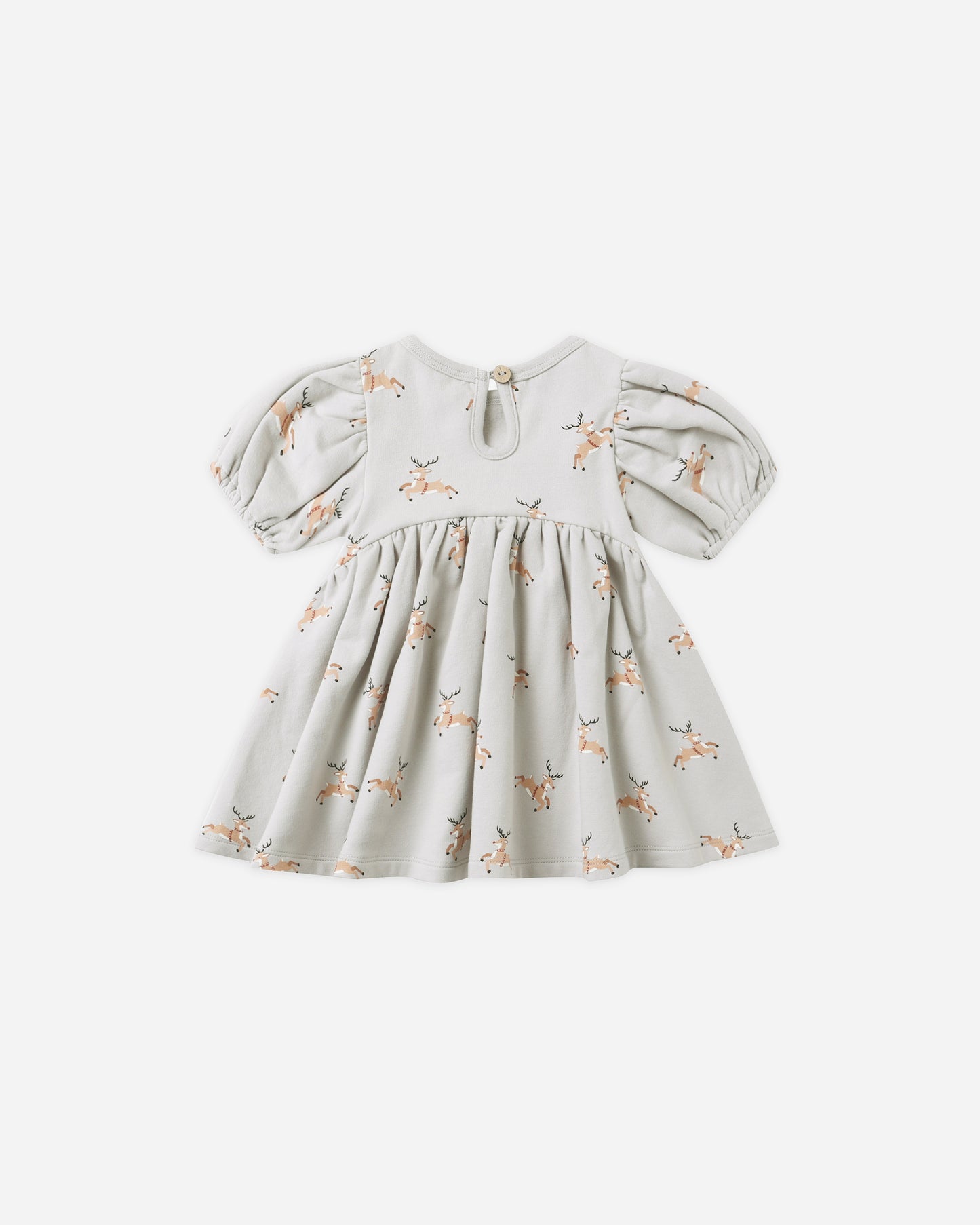 Darla Dress || Reindeer - Rylee + Cru | Kids Clothes | Trendy Baby Clothes | Modern Infant Outfits |