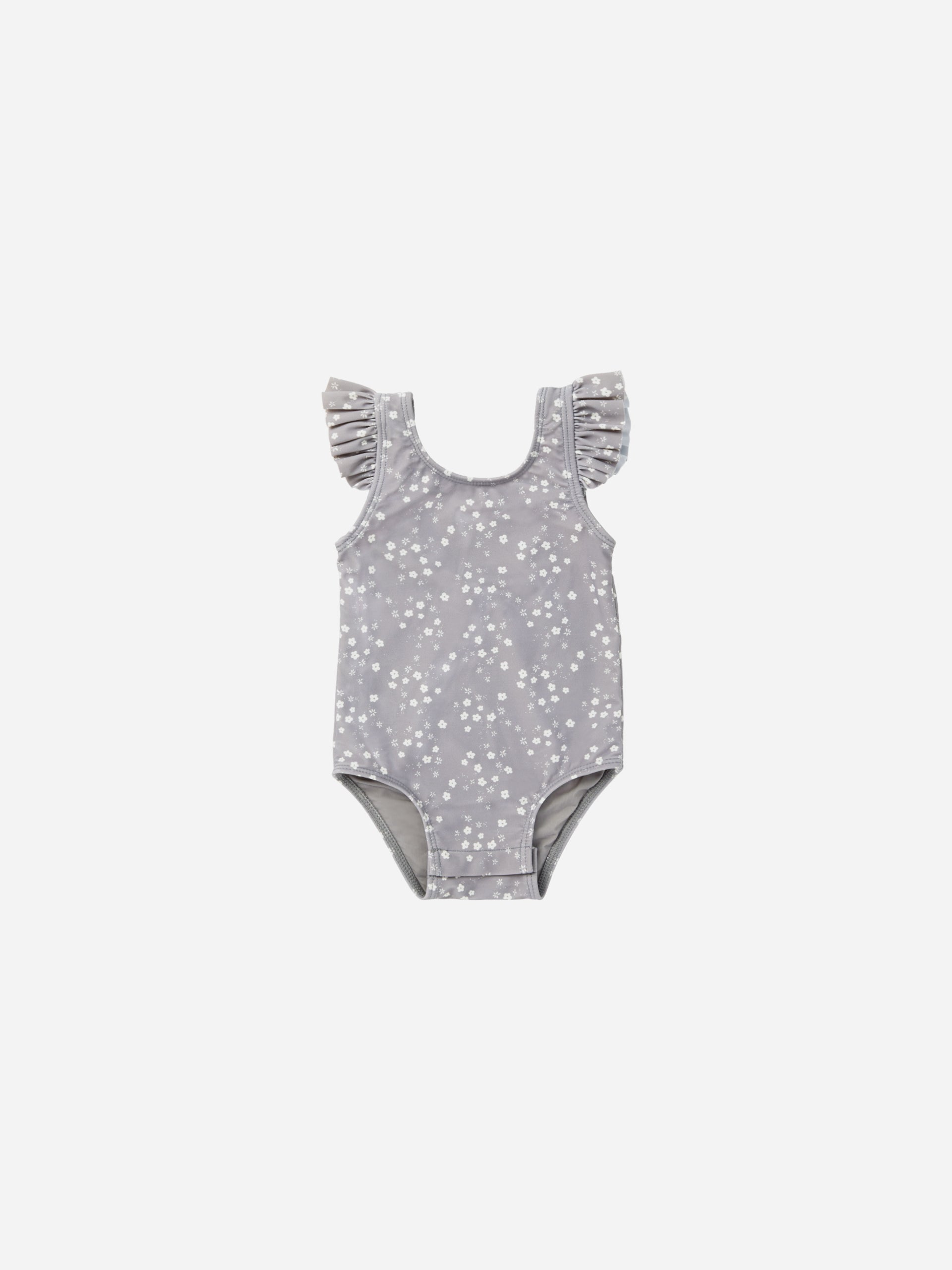 Flutter One-Piece Swimsuit || Fleur - Rylee + Cru | Kids Clothes | Trendy Baby Clothes | Modern Infant Outfits |