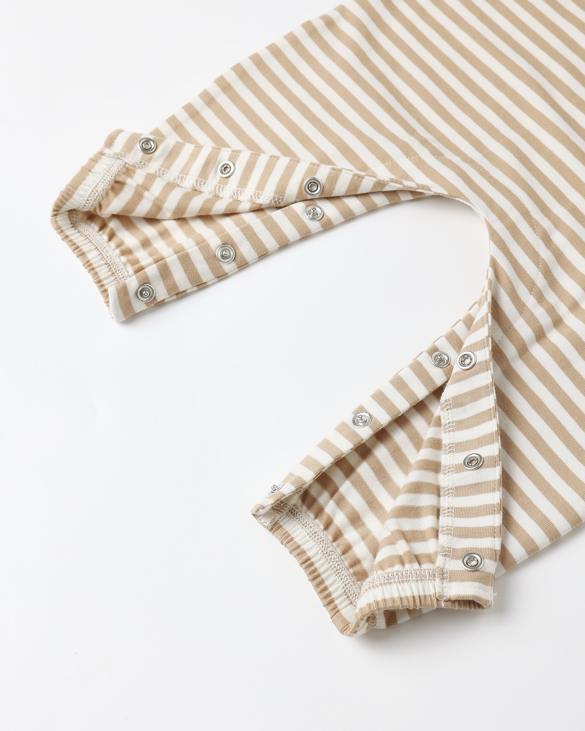 Long Sleeve Pocket Jumpsuit || Gold Stripe - Rylee + Cru | Kids Clothes | Trendy Baby Clothes | Modern Infant Outfits |