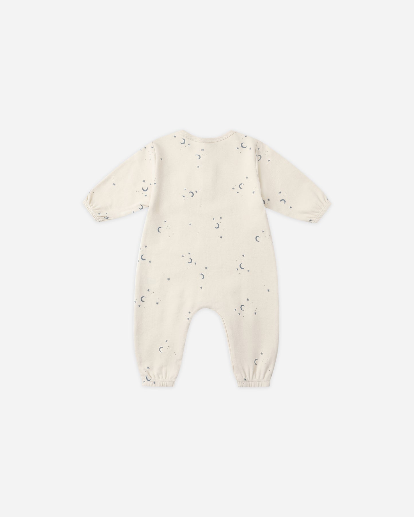 Long Sleeve Pocket Jumpsuit || Moons - Rylee + Cru | Kids Clothes | Trendy Baby Clothes | Modern Infant Outfits |