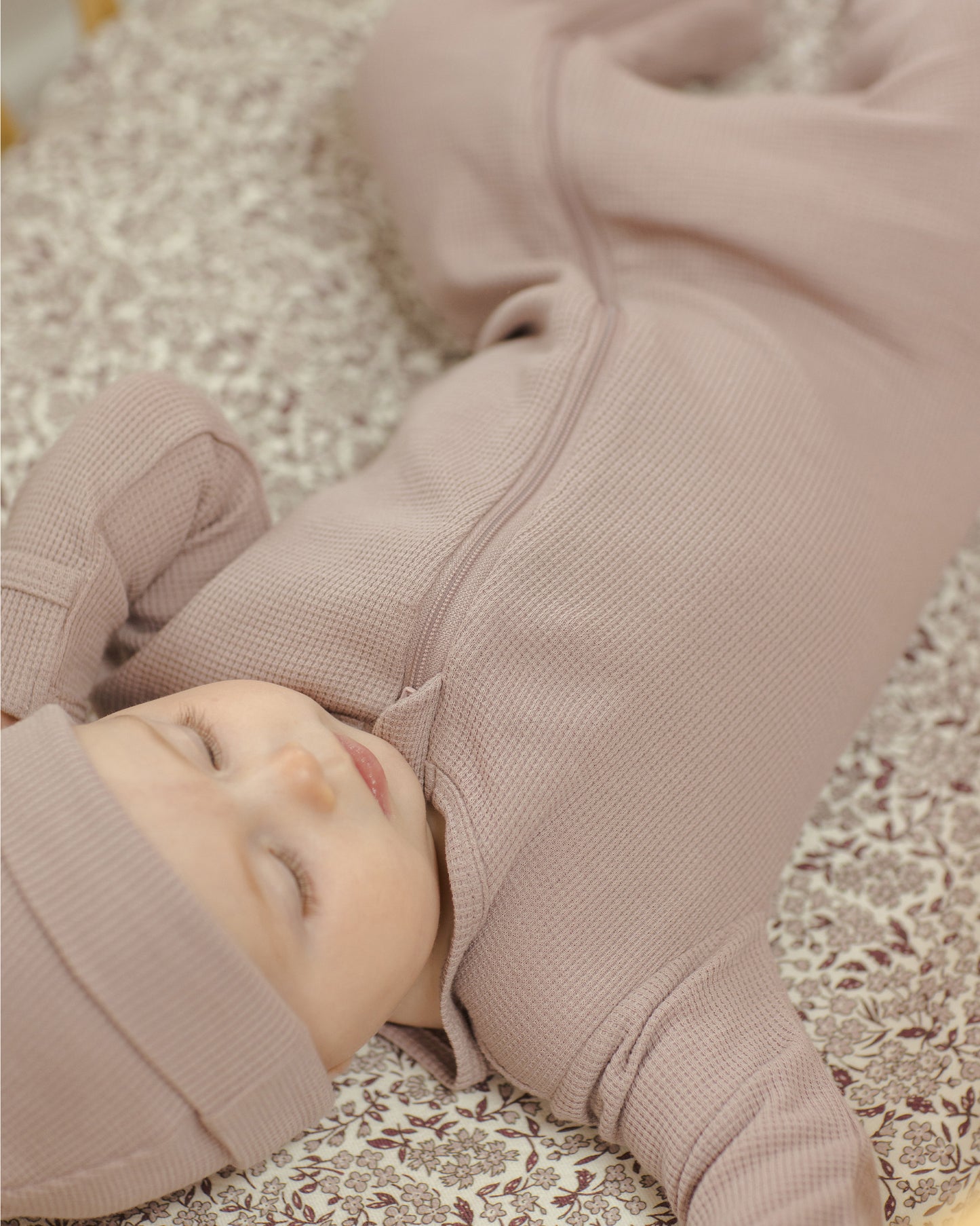 Waffle Sleep Set || Mauve