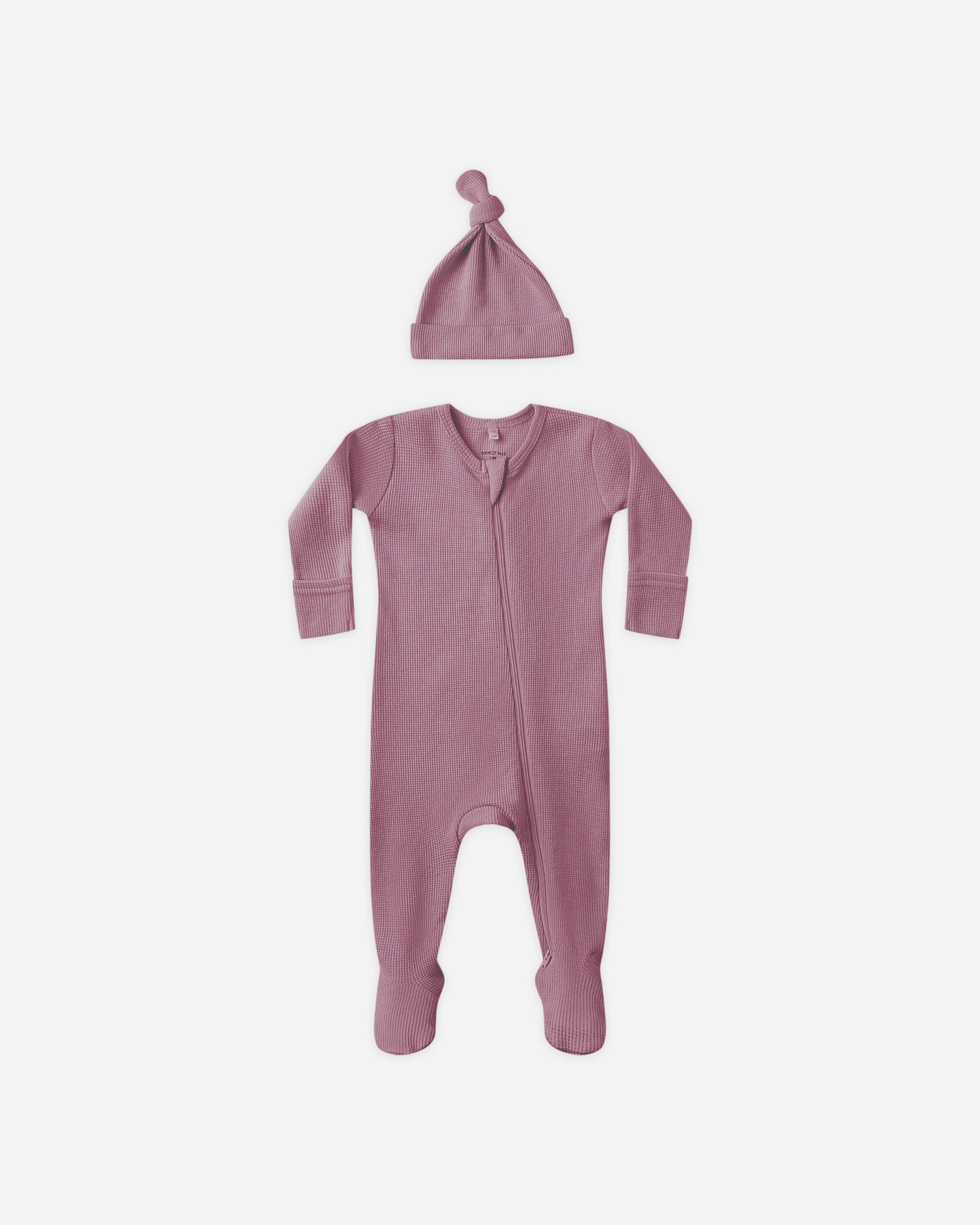 Waffle Sleep Set || Mulberry - Rylee + Cru | Kids Clothes | Trendy Baby Clothes | Modern Infant Outfits |
