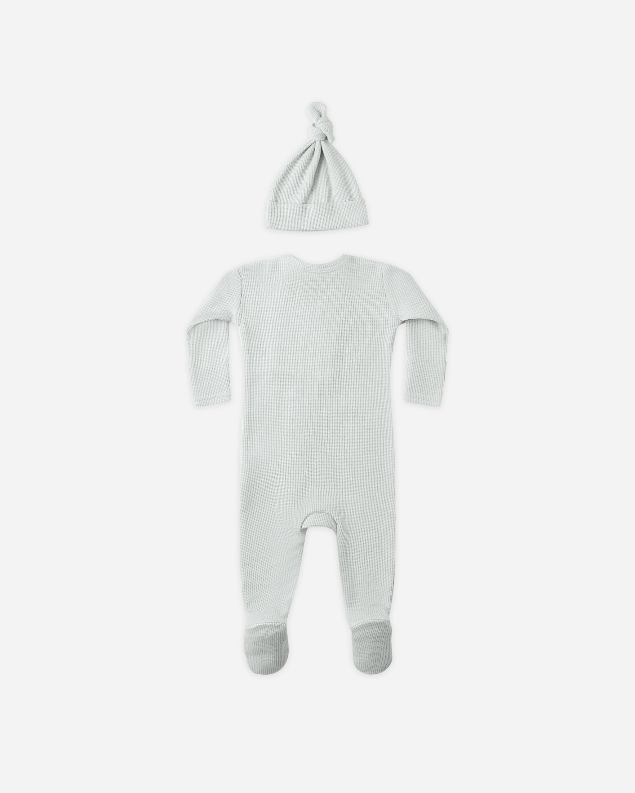 Waffle Sleep Set || Ice Blue - Rylee + Cru | Kids Clothes | Trendy Baby Clothes | Modern Infant Outfits |