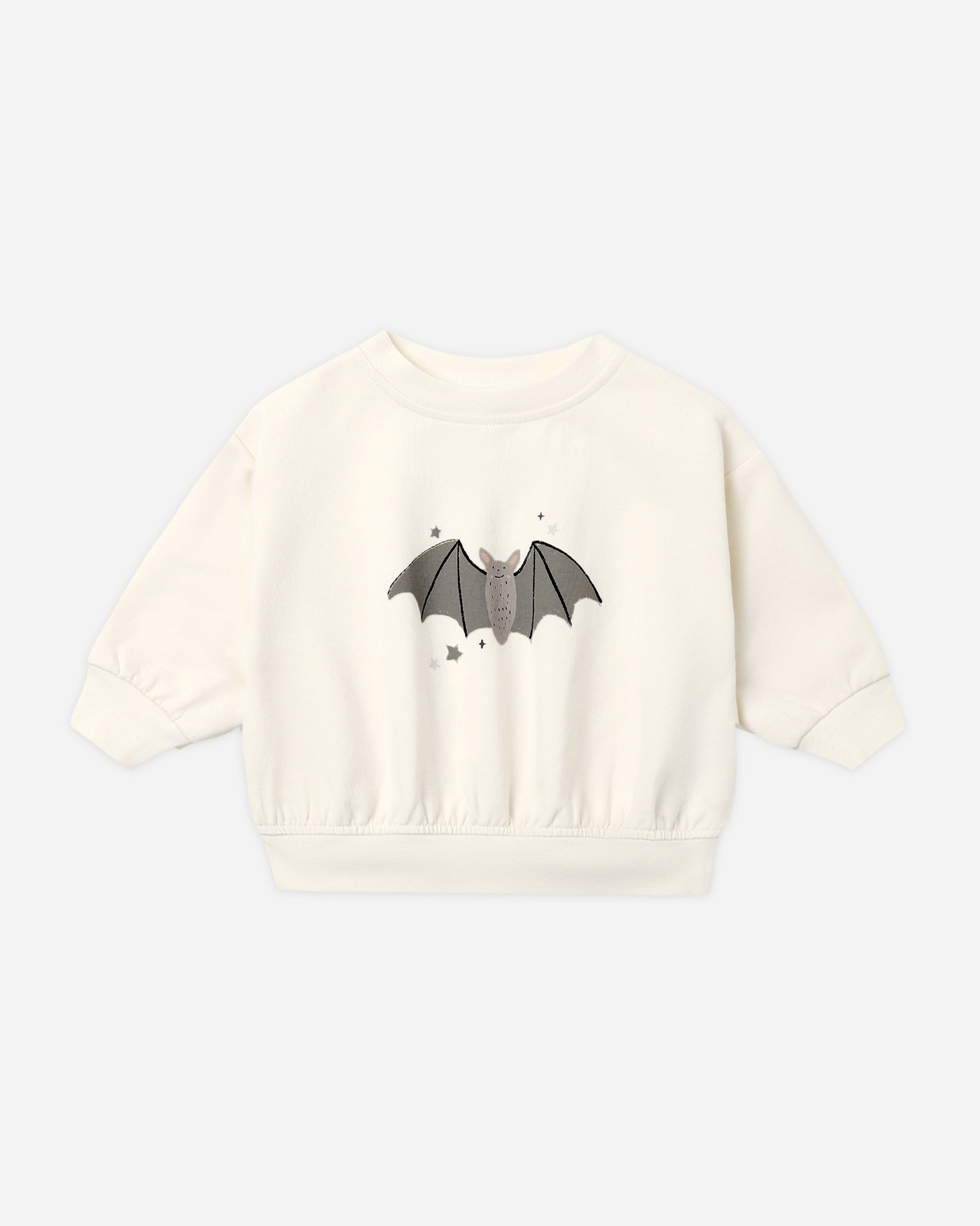 Relaxed Fleece Sweatshirt Baby Bat - Rylee + Cru | Kids Clothes | Trendy Baby Clothes | Modern Infant Outfits |