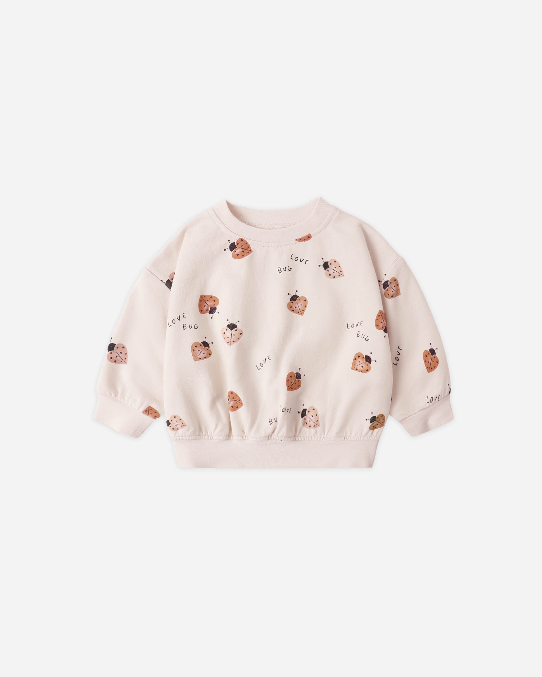 Relaxed Sweatshirt Love Bug – Quincy Mae