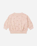 Relaxed Sweatshirt Hearts - Rylee + Cru | Kids Clothes | Trendy Baby Clothes | Modern Infant Outfits |