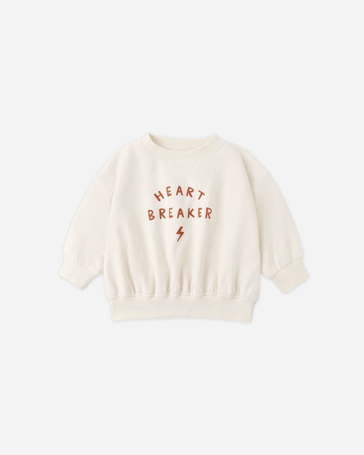 Relaxed Sweatshirt Heart Breaker - Rylee + Cru | Kids Clothes | Trendy Baby Clothes | Modern Infant Outfits |