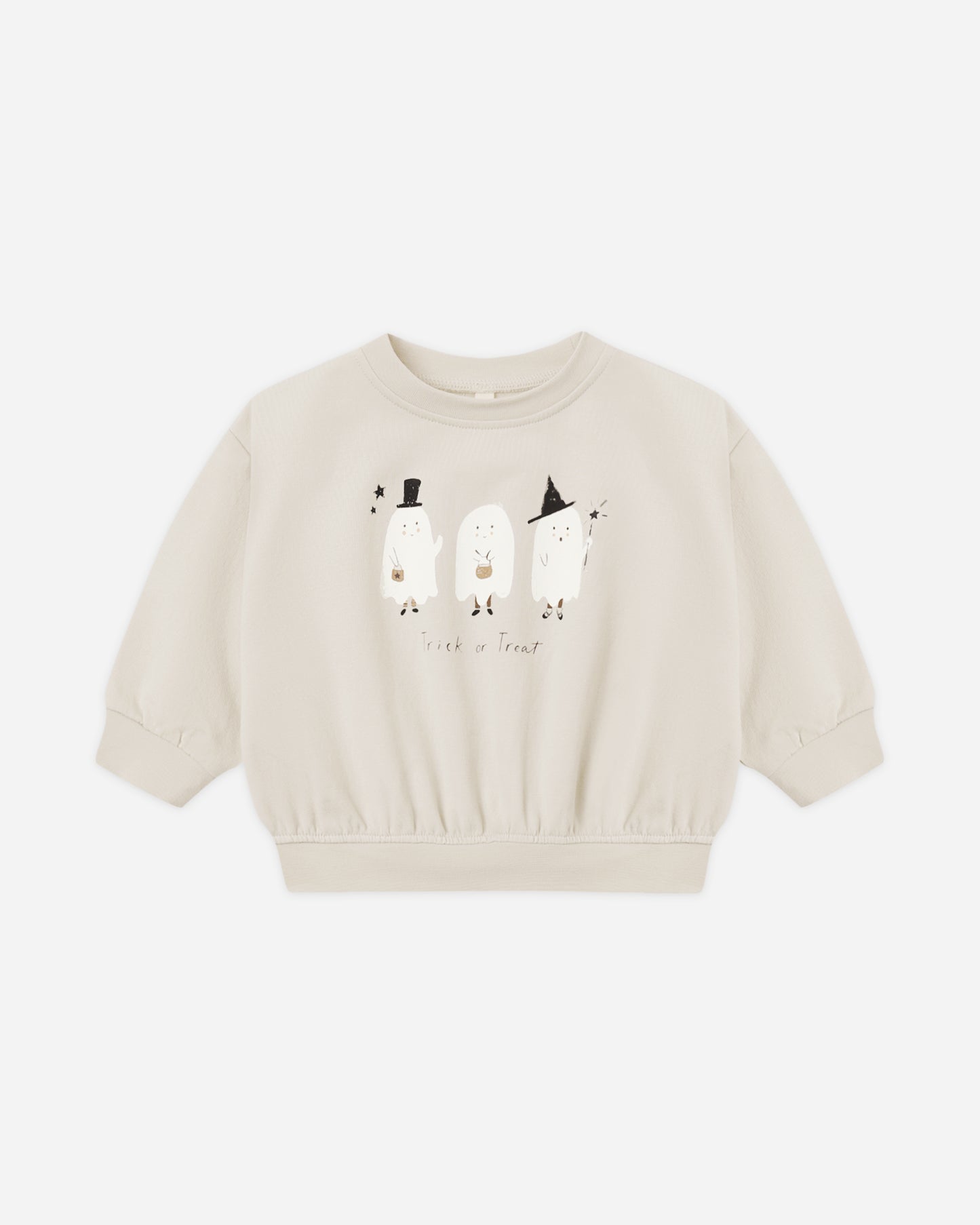 Relaxed Fleece Sweatshirt Trick Or Treat - Rylee + Cru | Kids Clothes | Trendy Baby Clothes | Modern Infant Outfits |