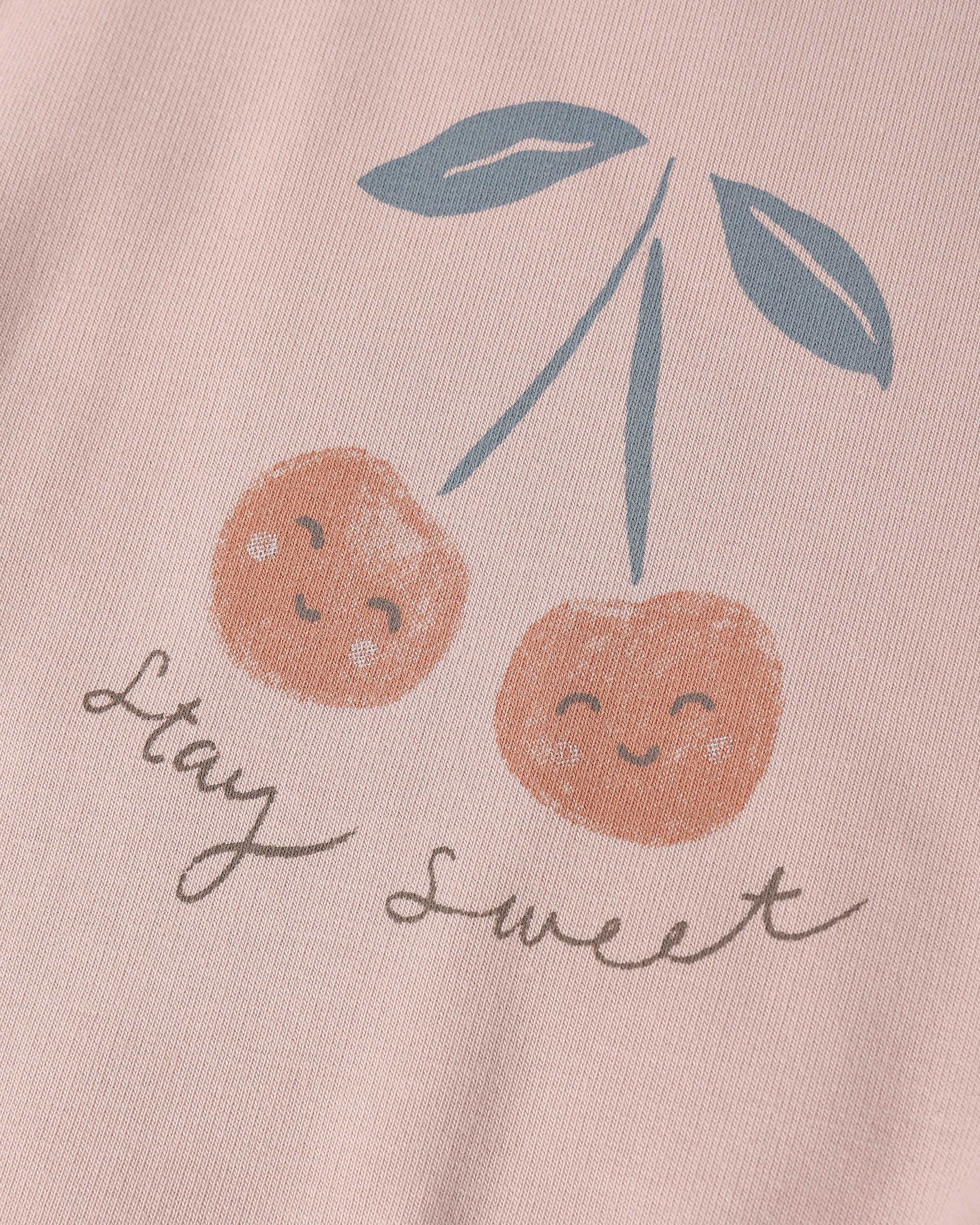 Relaxed Sweatshirt Cherry