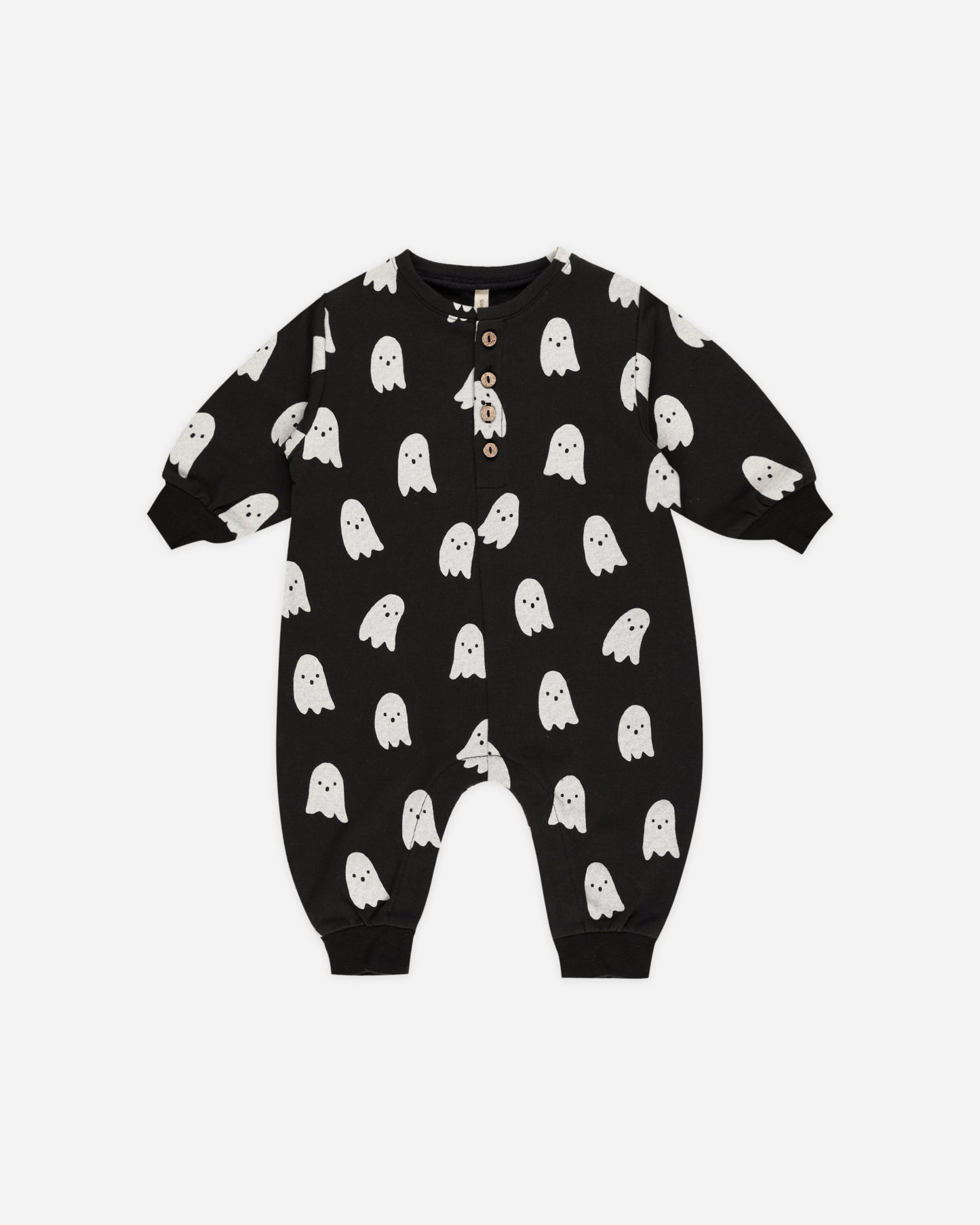 Relaxed Fleece Jumpsuit || Ghosts