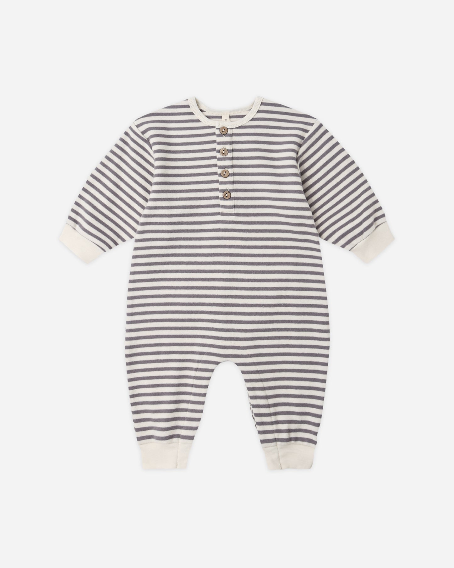 Relaxed Jumpsuit Slate Stripe - Rylee + Cru | Kids Clothes | Trendy Baby Clothes | Modern Infant Outfits |
