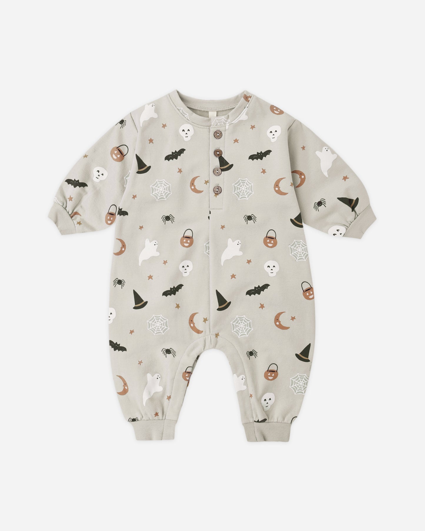 Relaxed Fleece Jumpsuit Halloween Things - Rylee + Cru | Kids Clothes | Trendy Baby Clothes | Modern Infant Outfits |