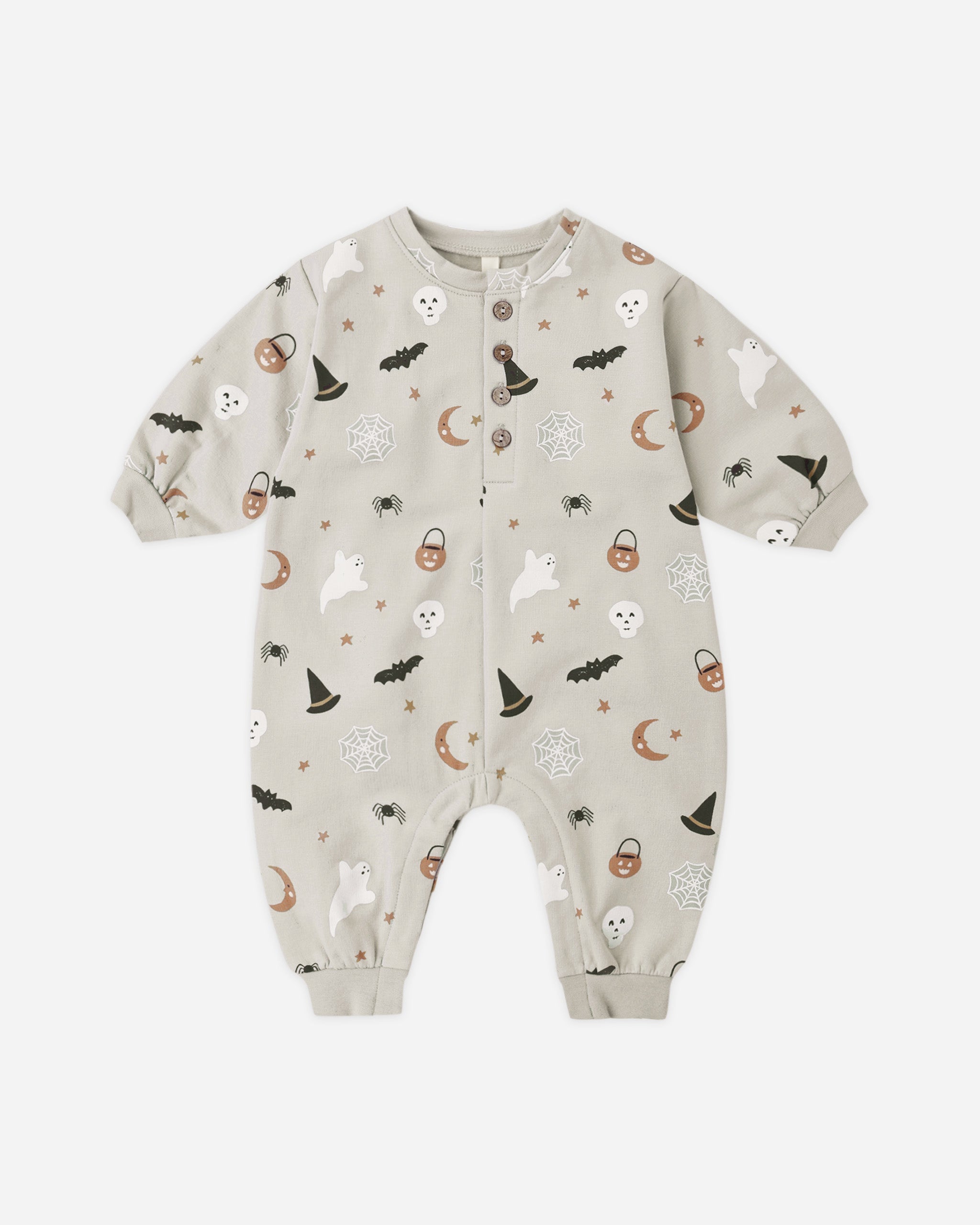 Relaxed Fleece Jumpsuit Halloween Things - Rylee + Cru | Kids Clothes | Trendy Baby Clothes | Modern Infant Outfits |