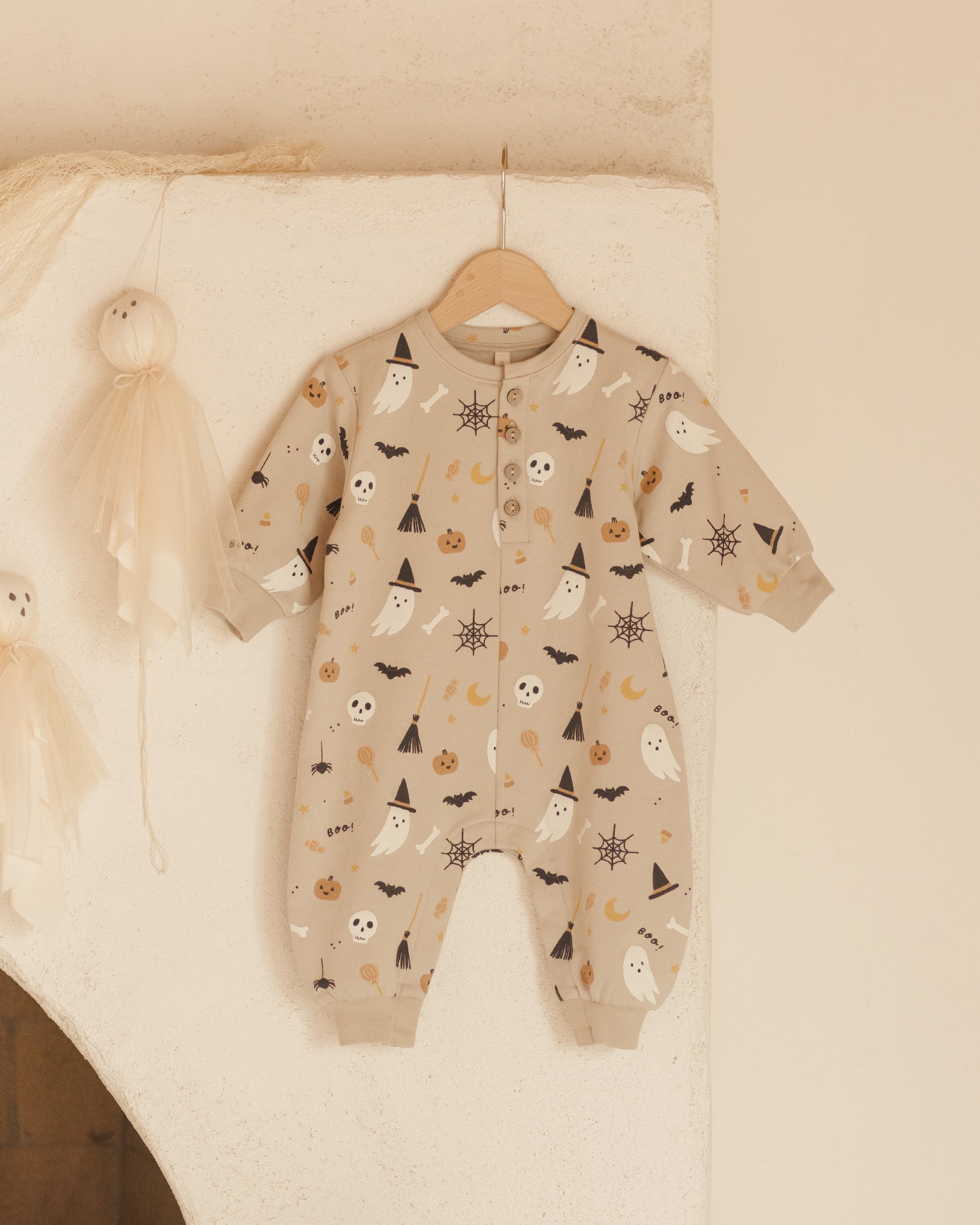 Relaxed Fleece Jumpsuit || Halloween