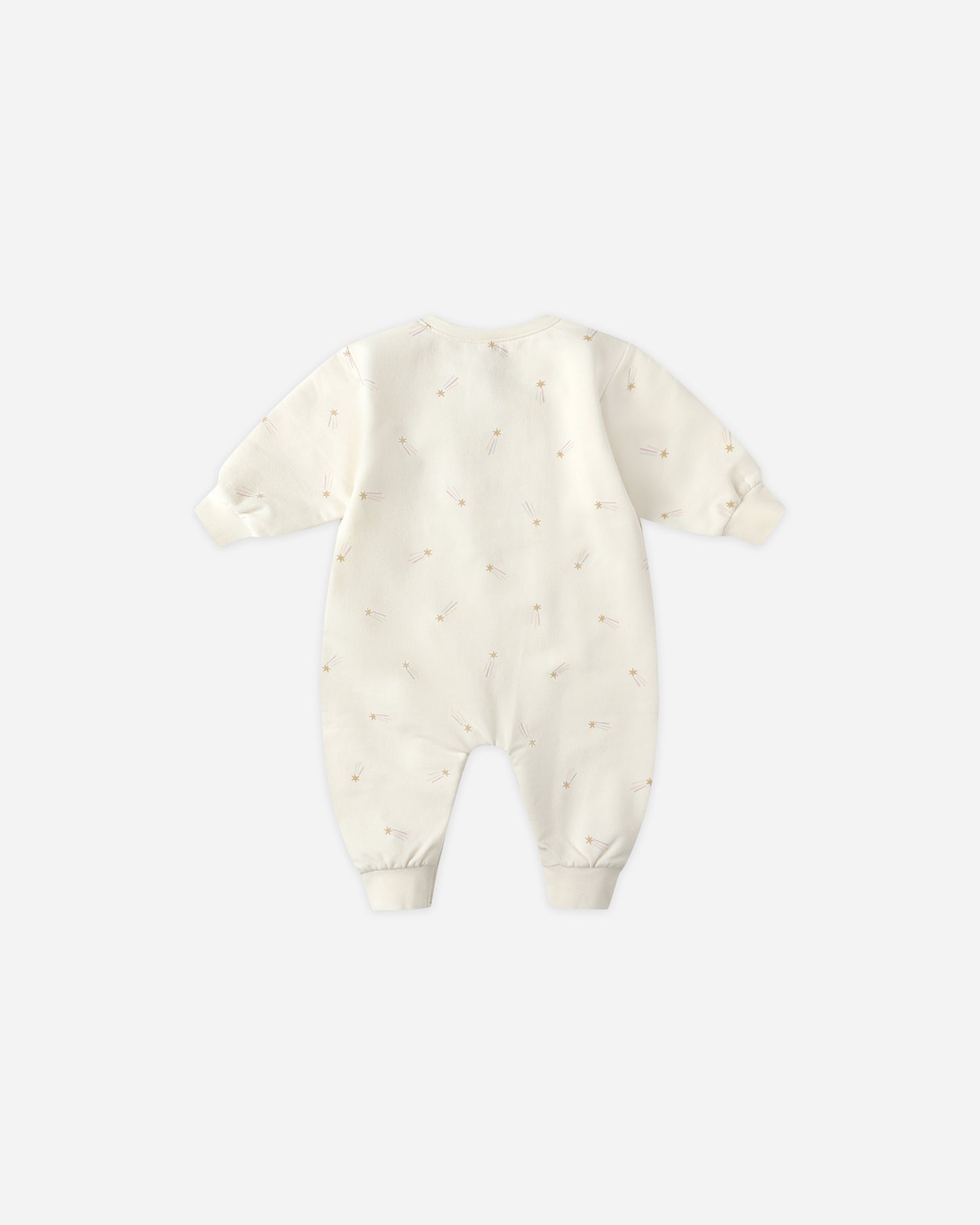 Relaxed Fleece Jumpsuit || Shooting Stars - Rylee + Cru | Kids Clothes | Trendy Baby Clothes | Modern Infant Outfits |