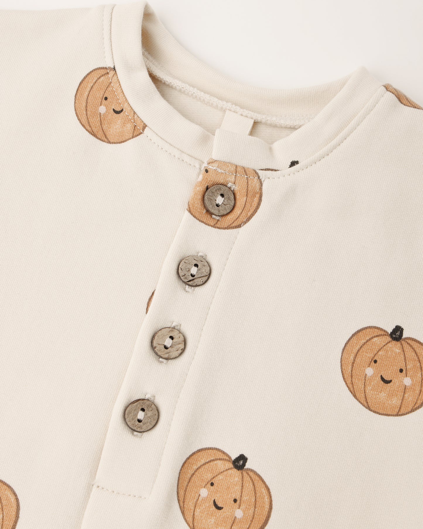 Relaxed Fleece Jumpsuit Pumpkins - Rylee + Cru | Kids Clothes | Trendy Baby Clothes | Modern Infant Outfits |