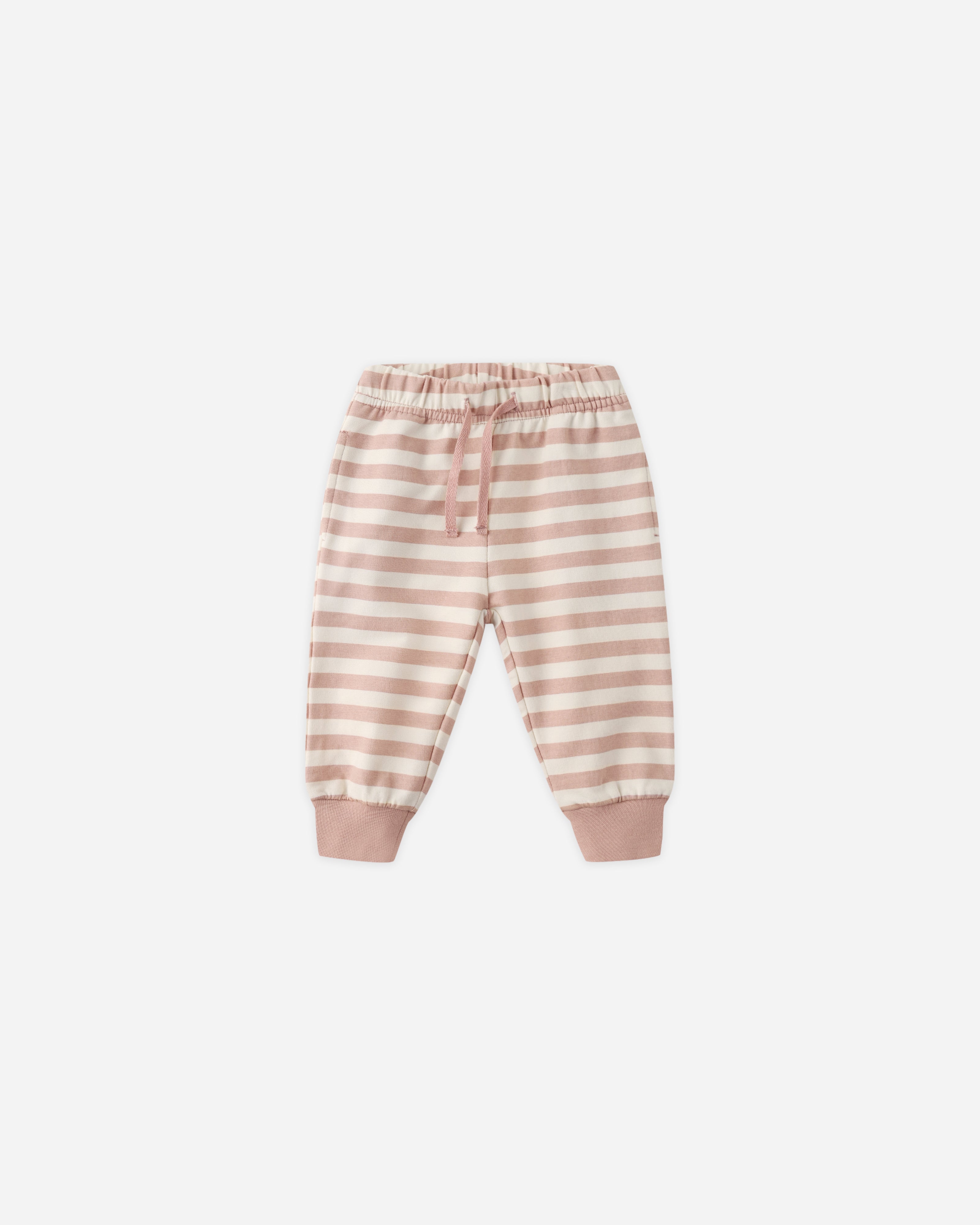 Relaxed Sweatpant || Pink Stripe - Rylee + Cru | Kids Clothes | Trendy Baby Clothes | Modern Infant Outfits |