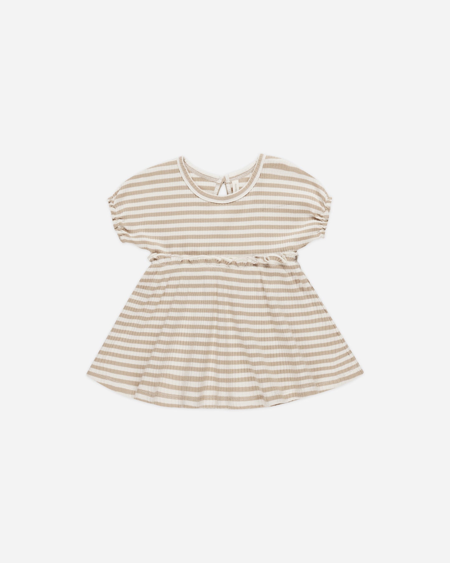 Annie Dress || Latte Stripe