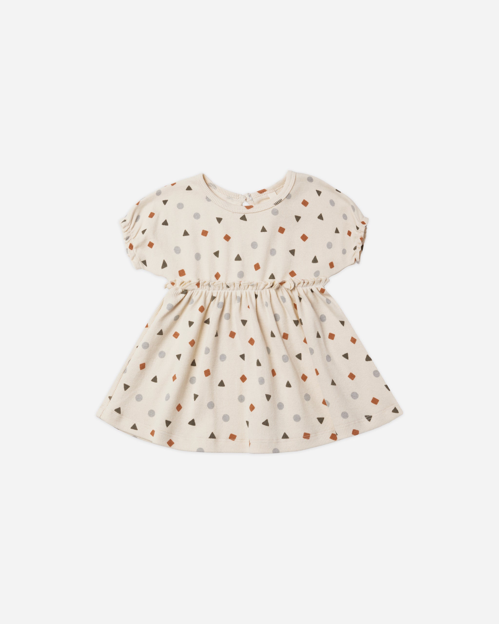 Annie Dress || Geo - Rylee + Cru | Kids Clothes | Trendy Baby Clothes | Modern Infant Outfits |