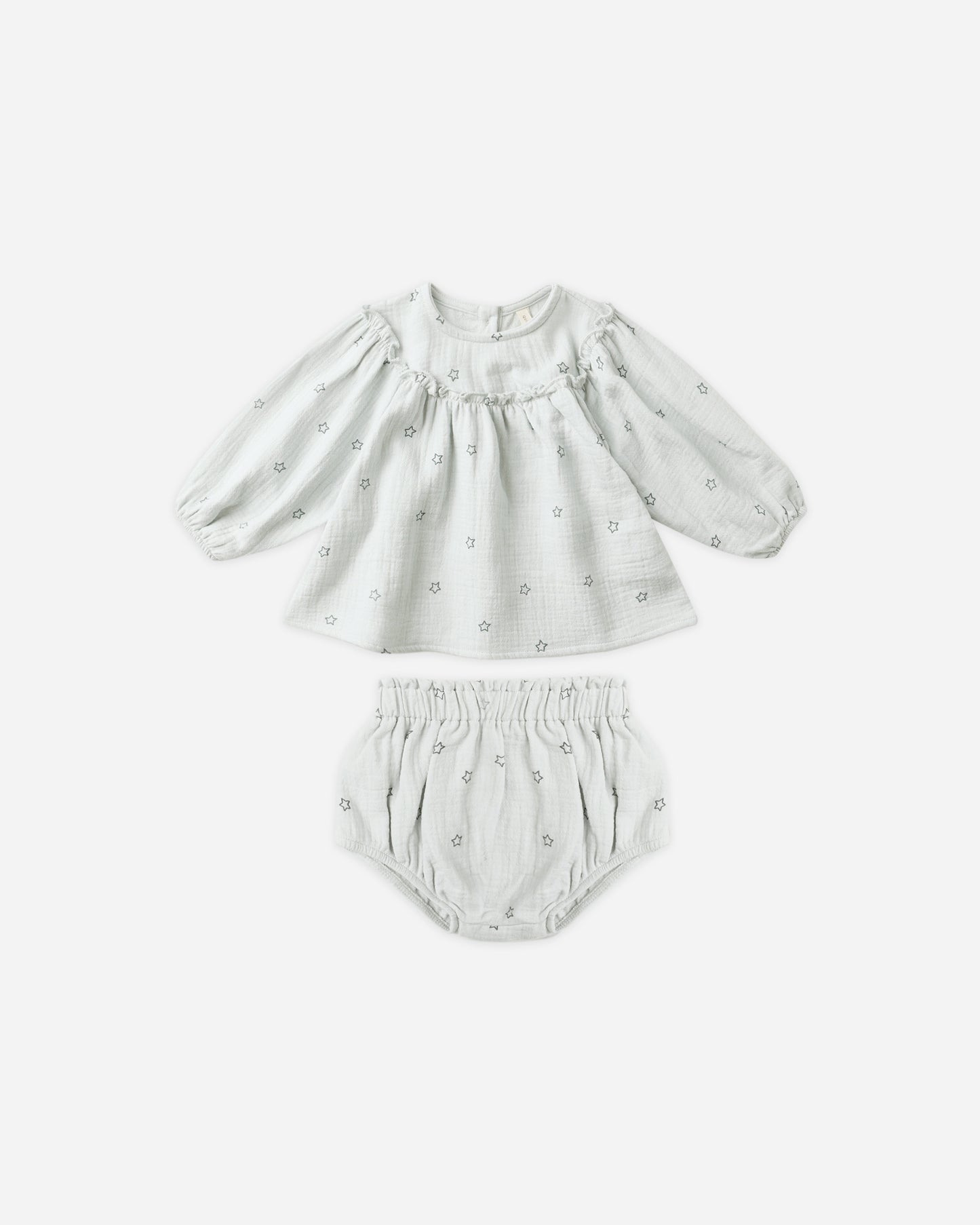 Mia Top + Bloomer Set || Twinkle - Rylee + Cru | Kids Clothes | Trendy Baby Clothes | Modern Infant Outfits |