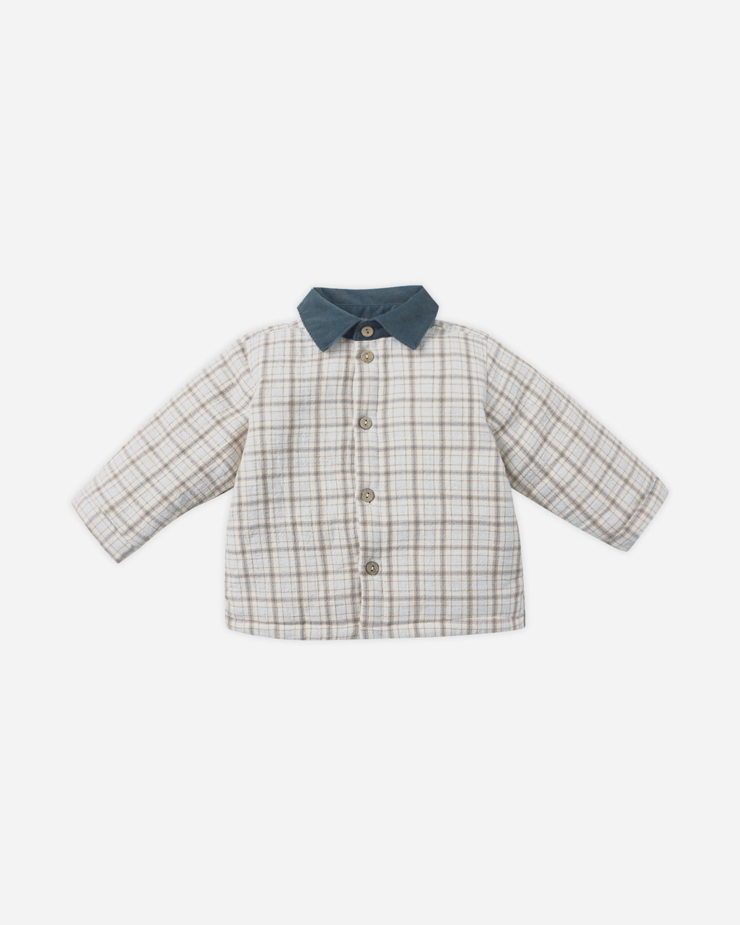 Ford Jacket || Blue Plaid - Rylee + Cru | Kids Clothes | Trendy Baby Clothes | Modern Infant Outfits |