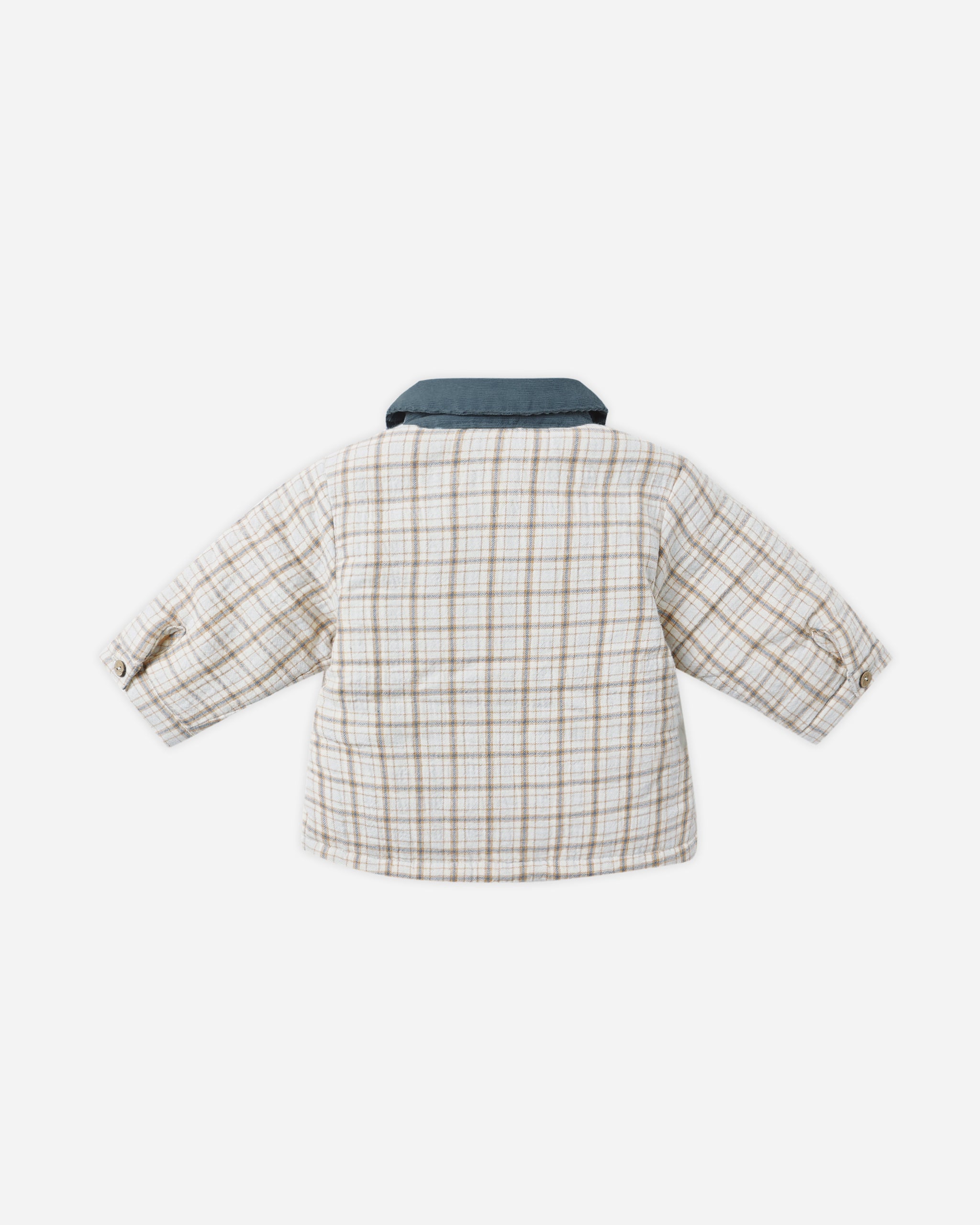 Ford Jacket || Blue Plaid - Rylee + Cru | Kids Clothes | Trendy Baby Clothes | Modern Infant Outfits |